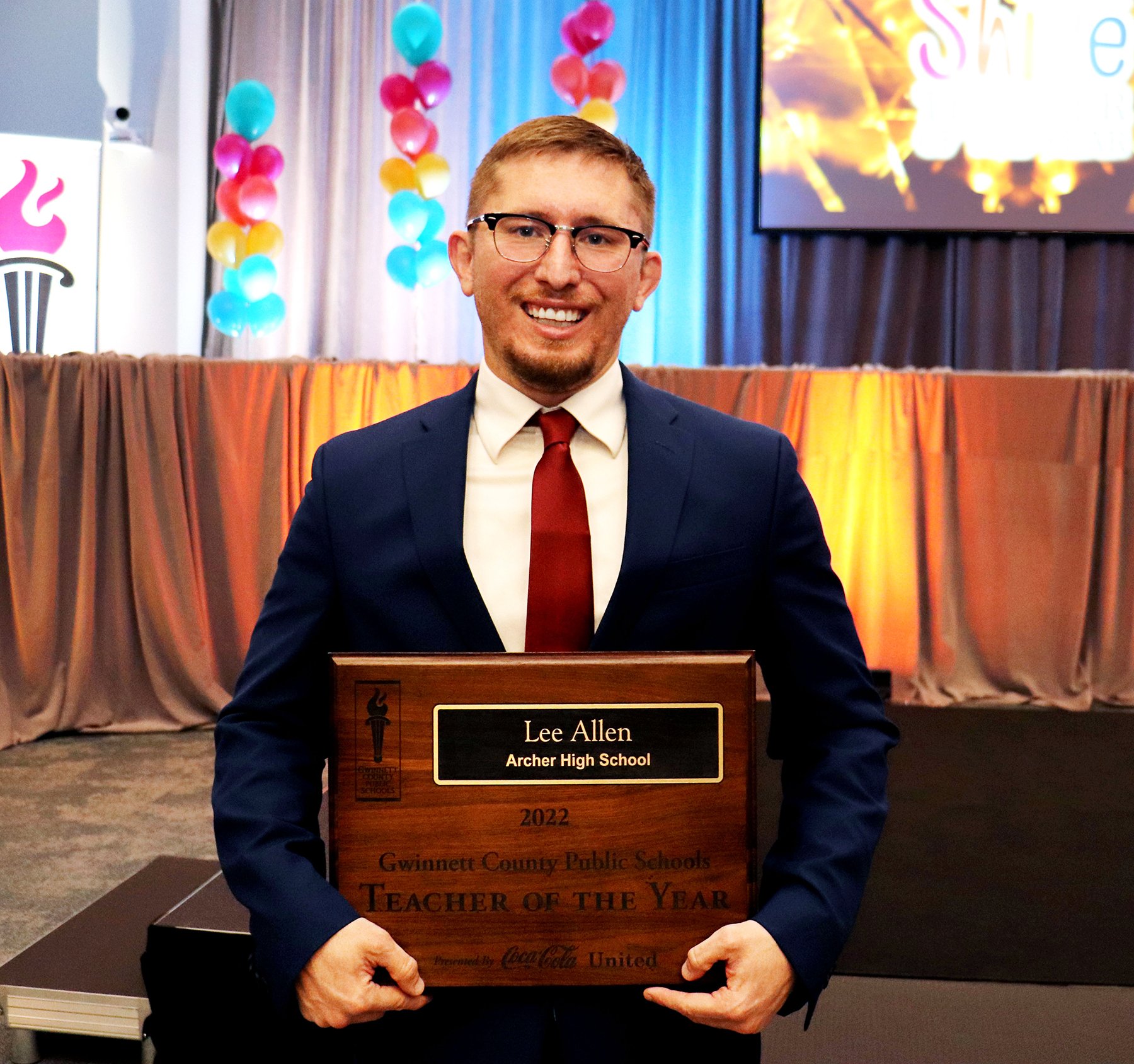 Lee Allen of Archer HS is 2022 GCPS Teacher of the Year! — Communique