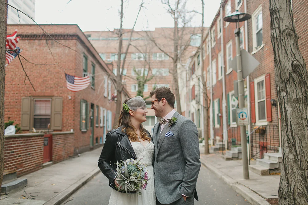 Caitlin + Derrec | Front and Palmer Wedding | Philadelphia, Pa