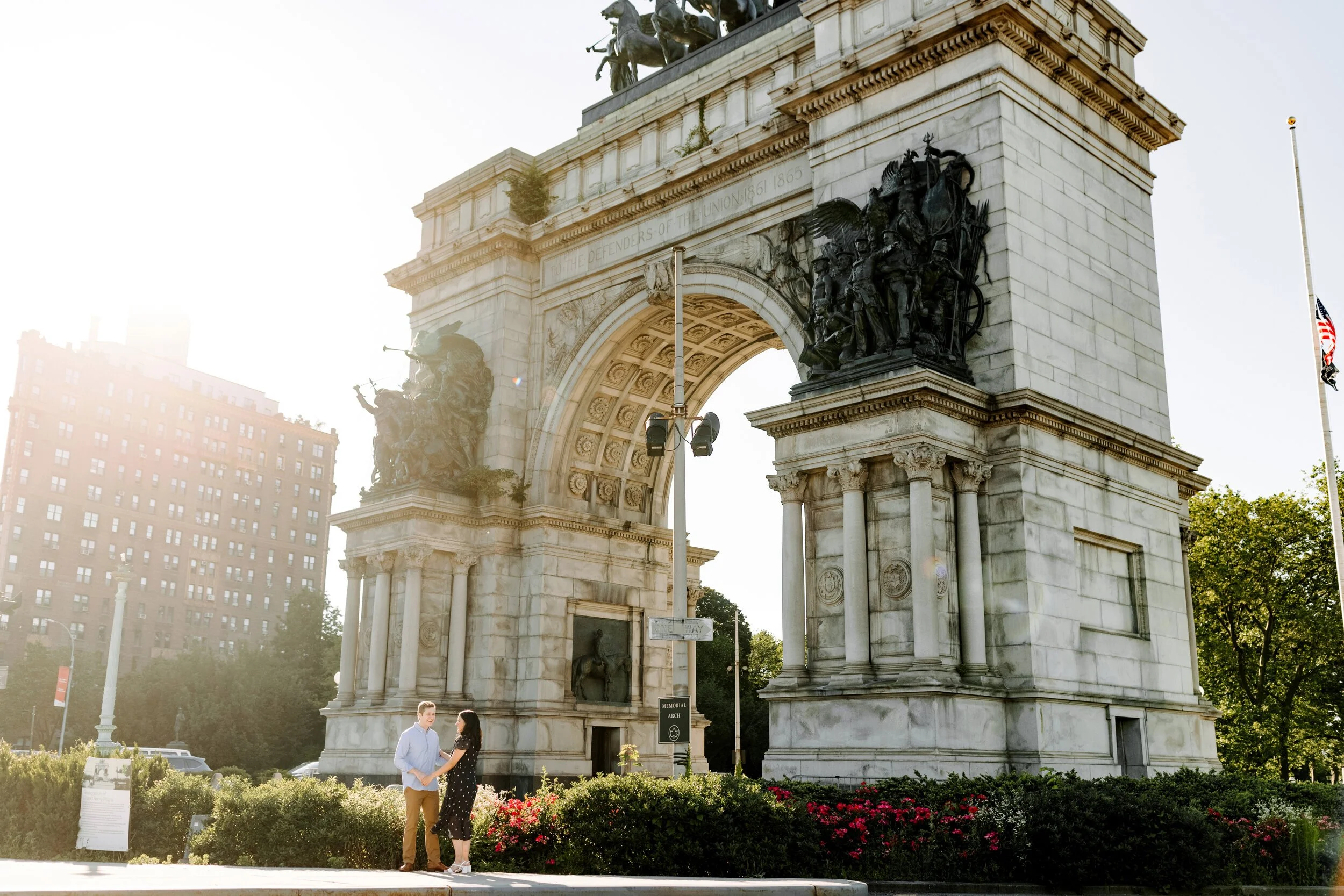 Aria + Jeff | Brooklyn Engagement Session | New York
