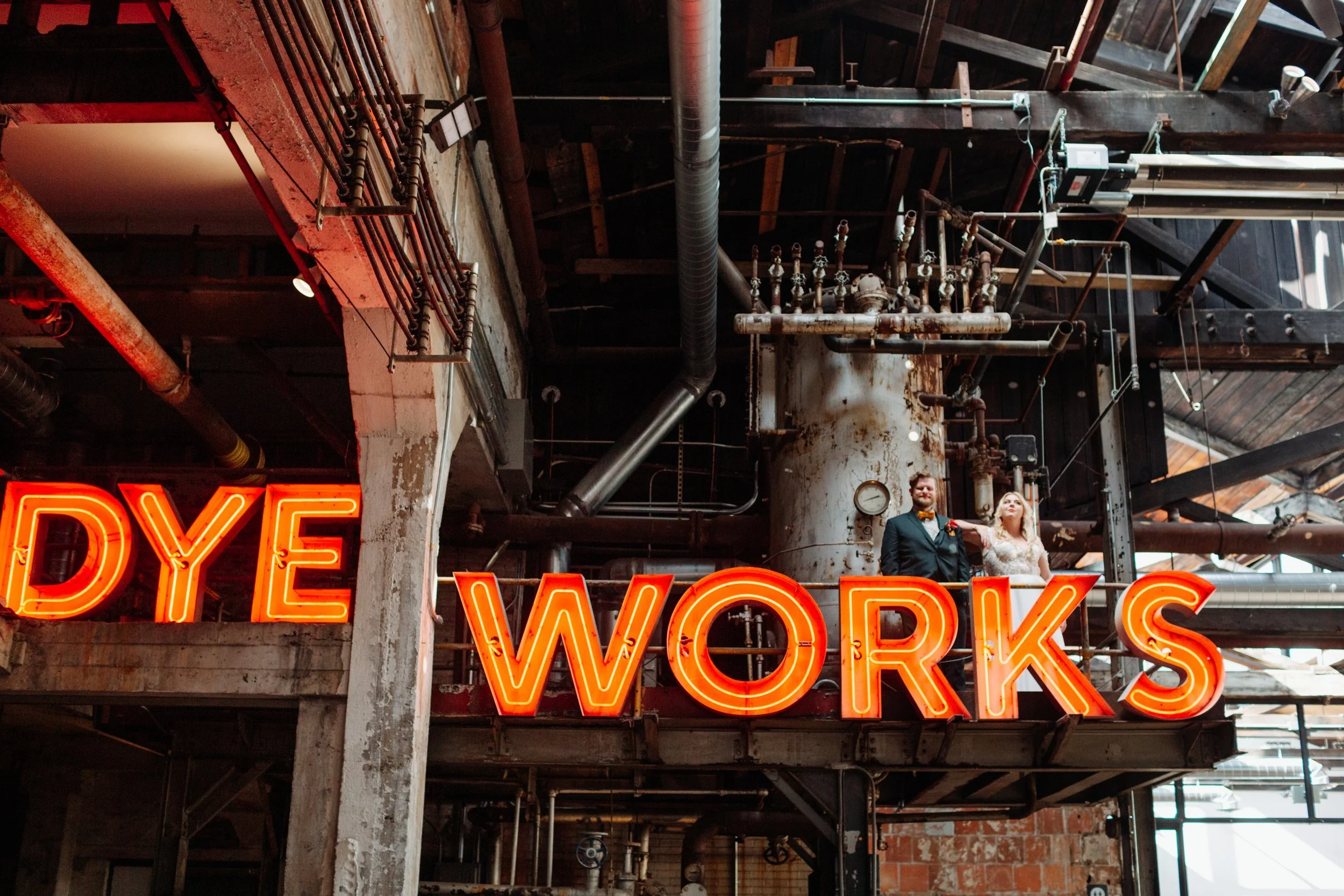 Tiffany + Joseph | Globe Dye Works Wedding | Philadelphia, Pa