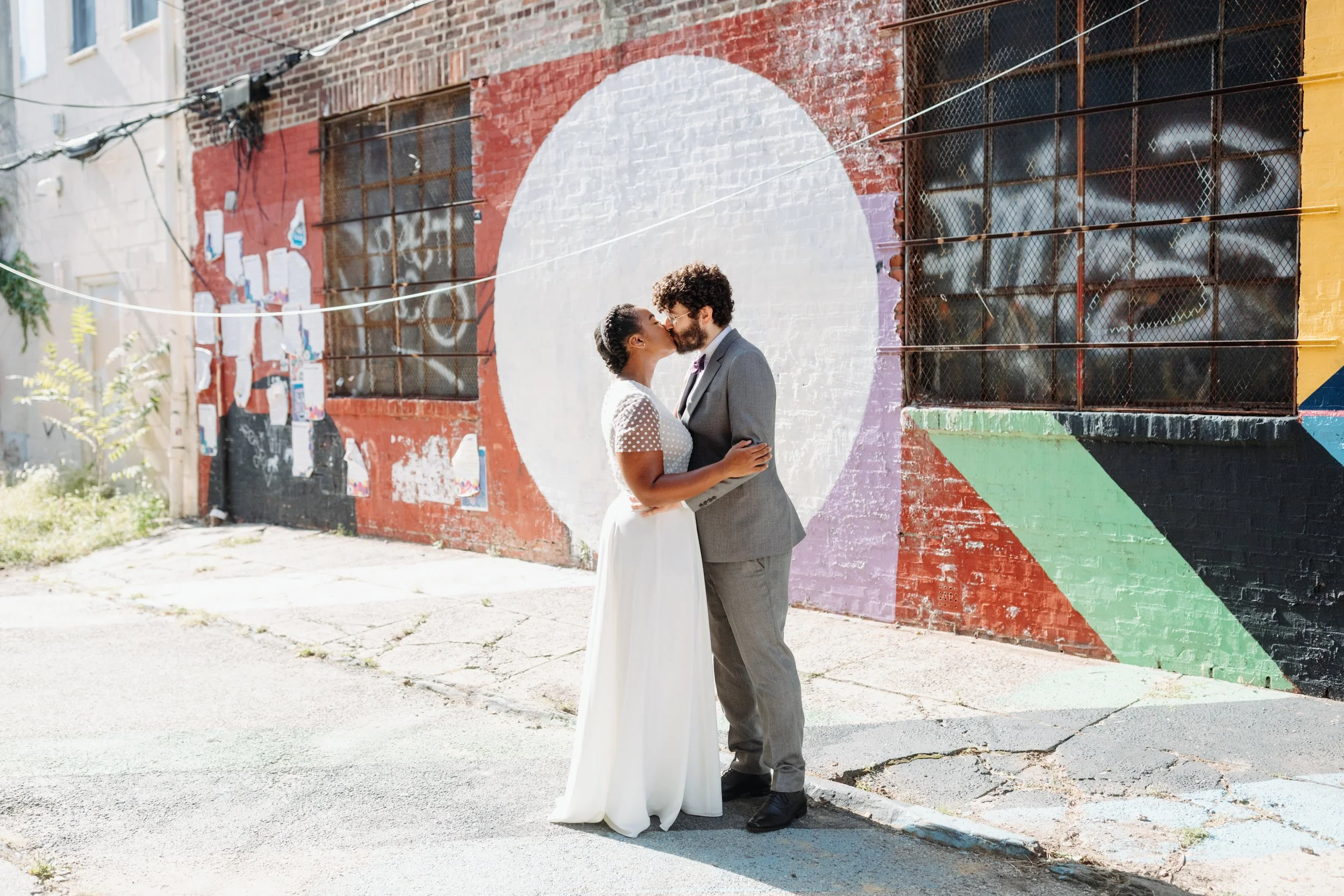 Jamey + Jasmine | Globe Dye Works Wedding | Philadelphia, Pa