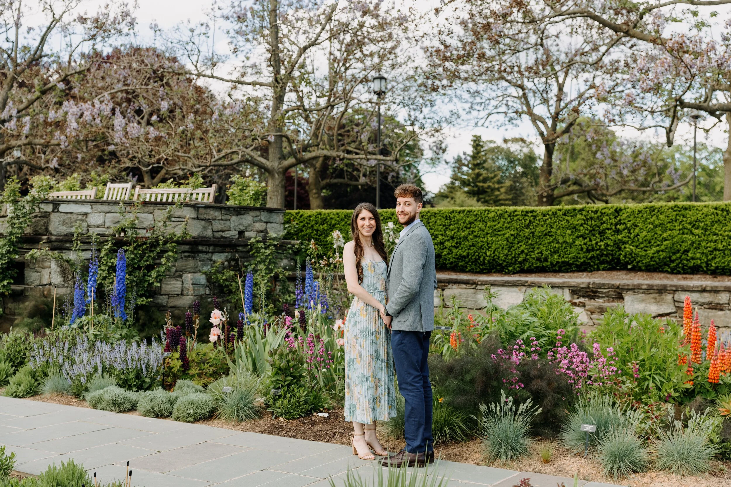 Kerri + Shane | Longwood Gardens Engagement Shoot | Pa