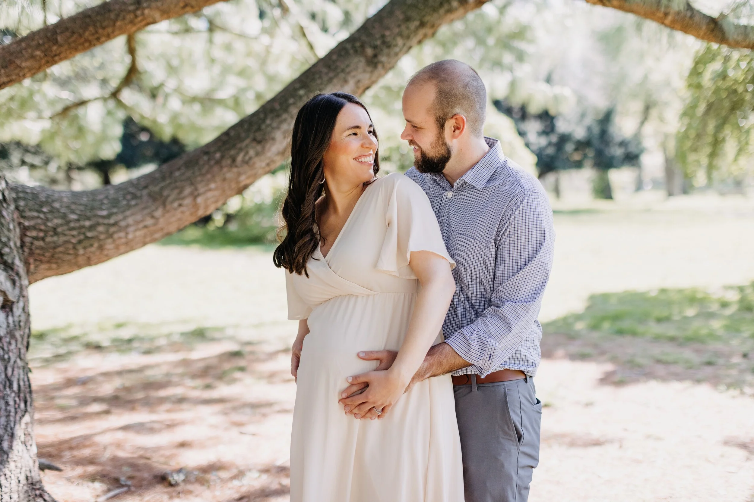 Amy + Jeff | Maternity Session | Horticulture Center, Philadelphia