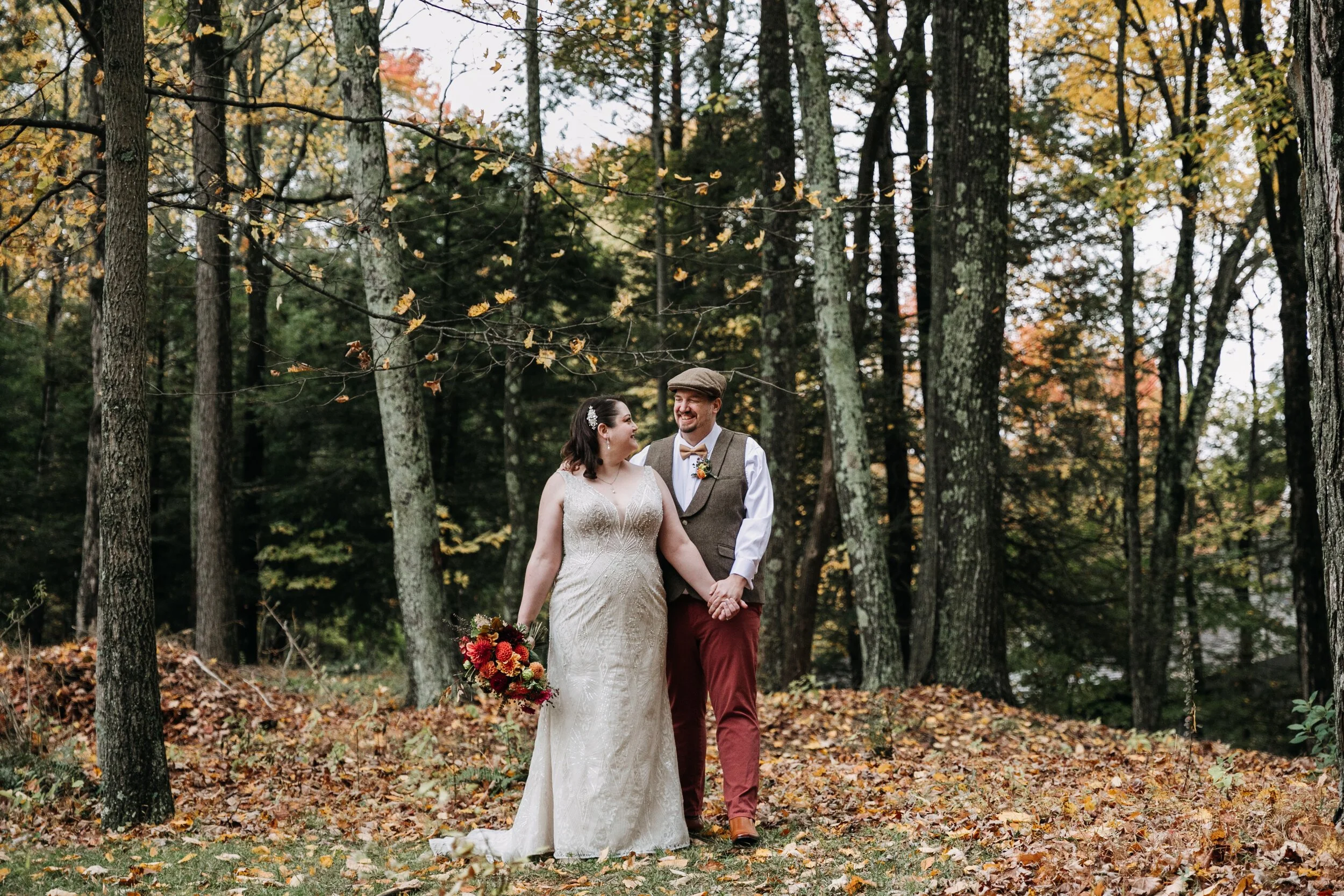 Kristy + Dennis | Promise Ridge Micro Wedding | Stroudsburg, PA