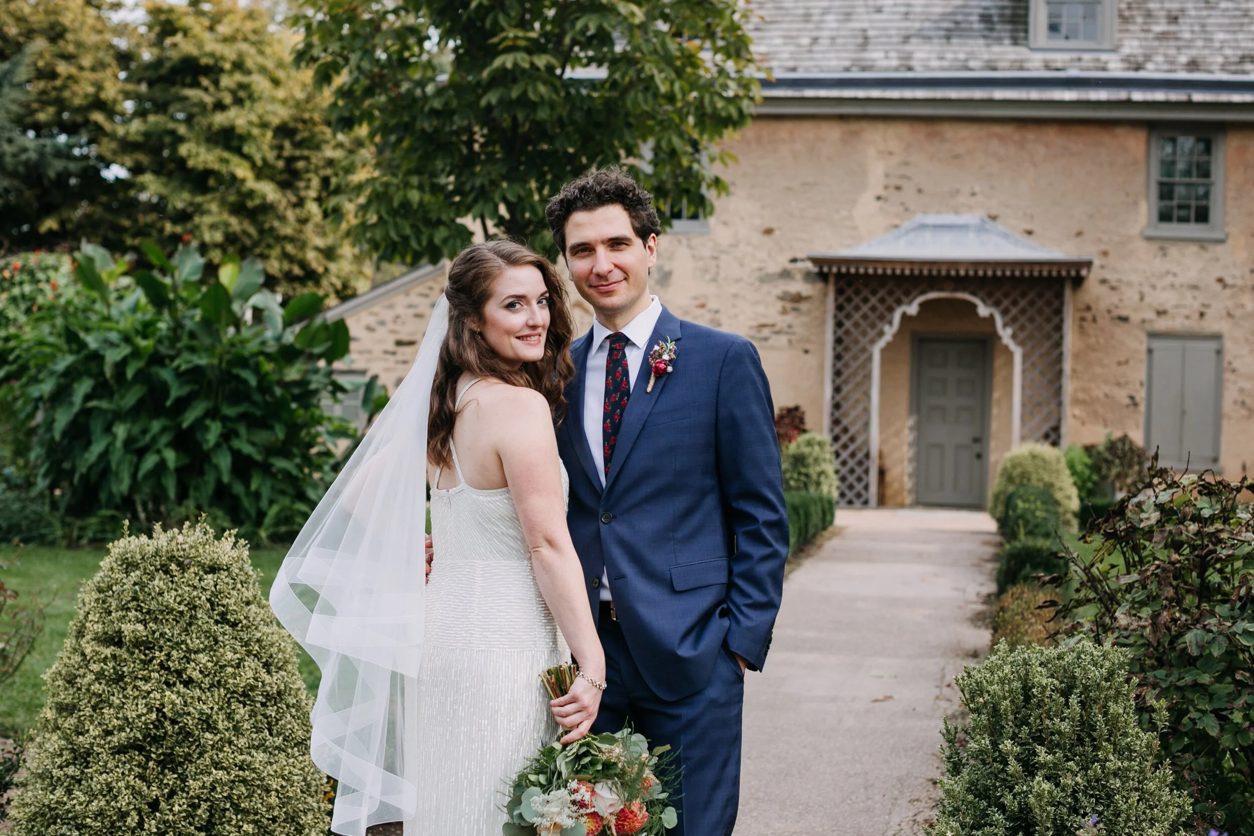 Meghan + Max | Bartram's Garden Micro Wedding | Philadelphia, Pa