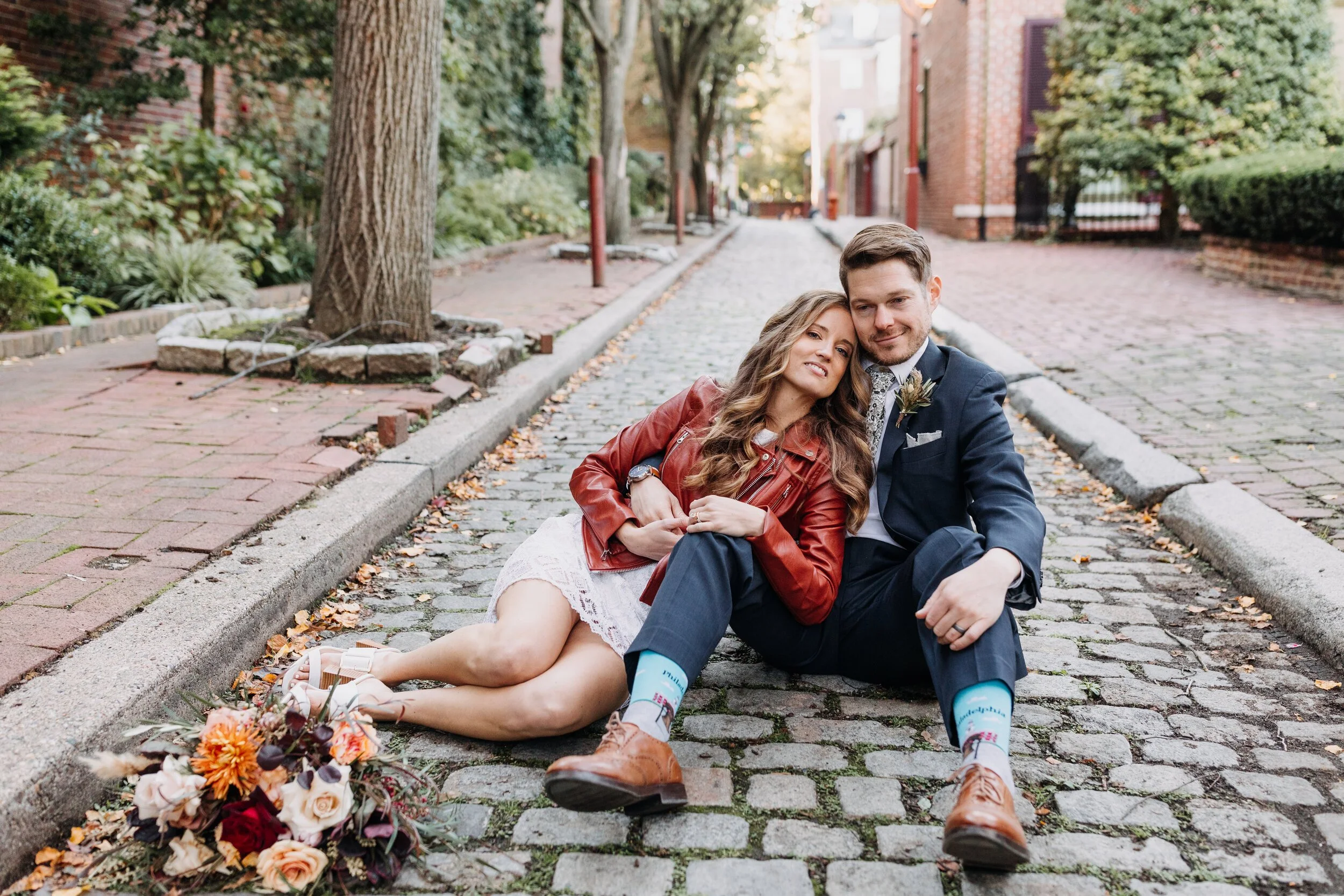Chelsea + Josh | Headhouse Square Micro Wedding | Philadelphia, Pa