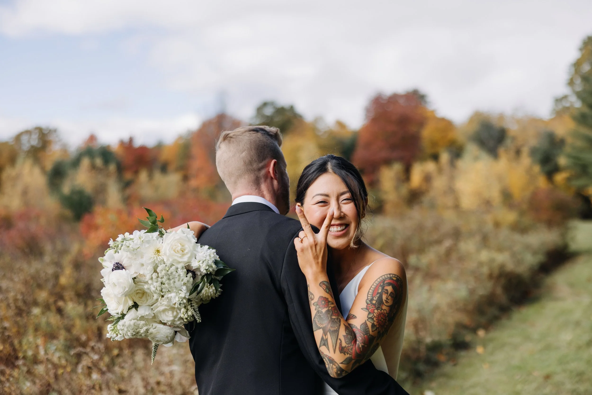 Amy + Conor | Pocono Palms Wedding | Cresco, PA