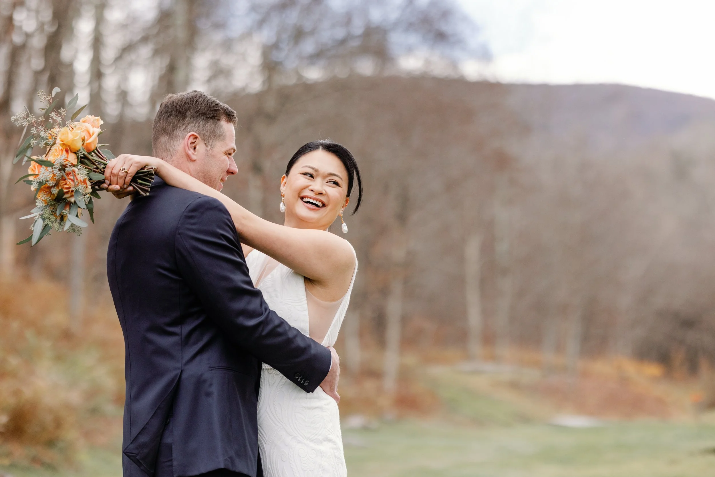 Bonny + Chris | Full Moon Resort Wedding | Big Indian, Catskill Mountains, New York