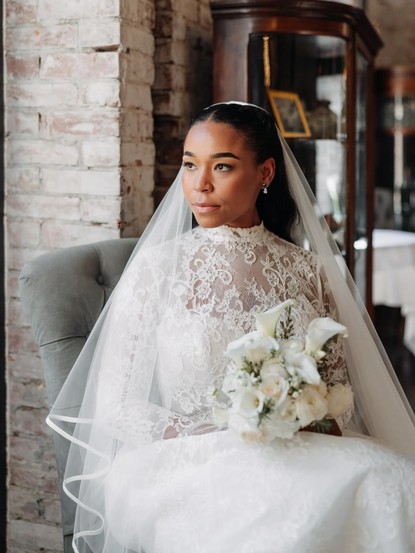 Tana and Matt&rsquo;s wedding at @cicalaatthedl was nothing short of spectacular. Florals were by @riehsflowers and desserts by @dreamworldbakes. Tana looked incredible in her sleeved dress from @weddingfactor. Who wouldn&rsquo;t want to get married 