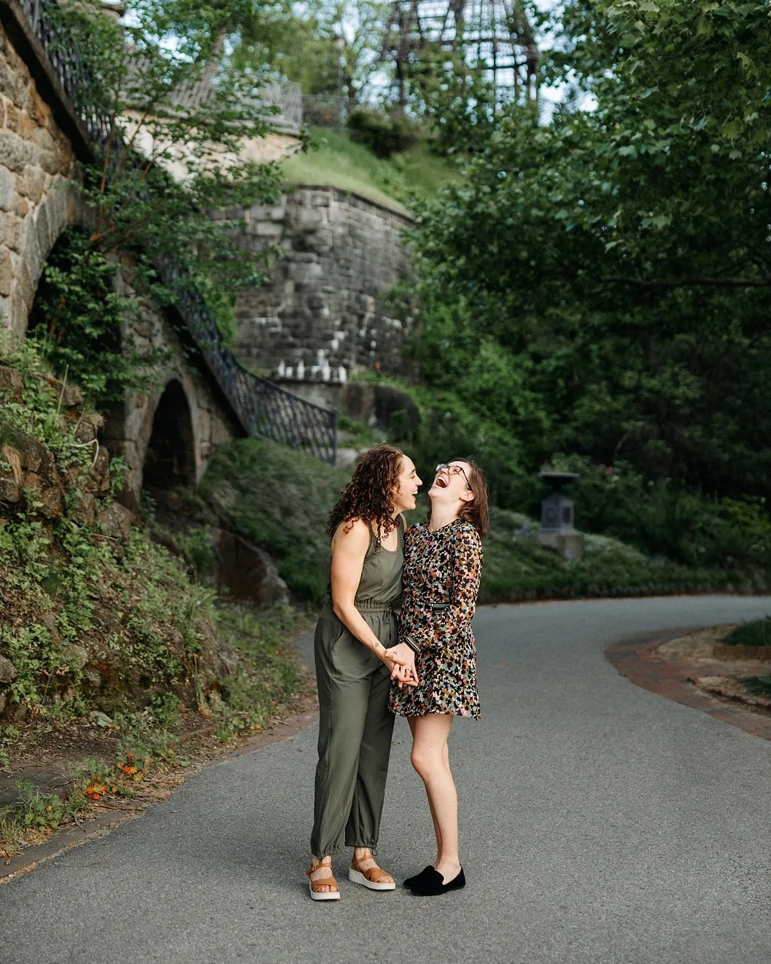 Omg we had so much fun at Gina + Meredith&rsquo;s engagement session last month!  Can&rsquo;t wait for their wedding in October 😍
