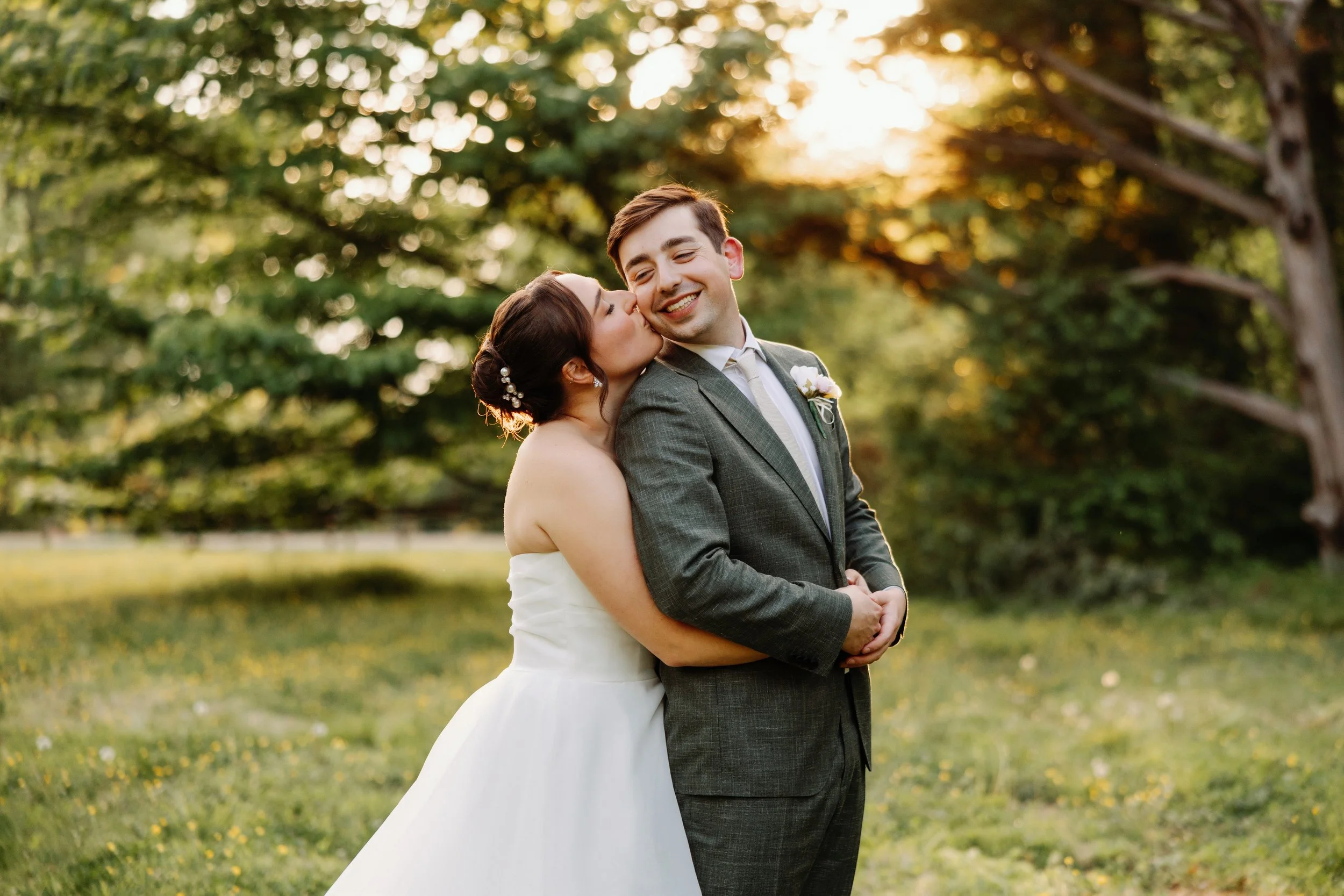 Rebecca + Keith | Portico at Awbury Arboretum Wedding | Philadelphia, Pa