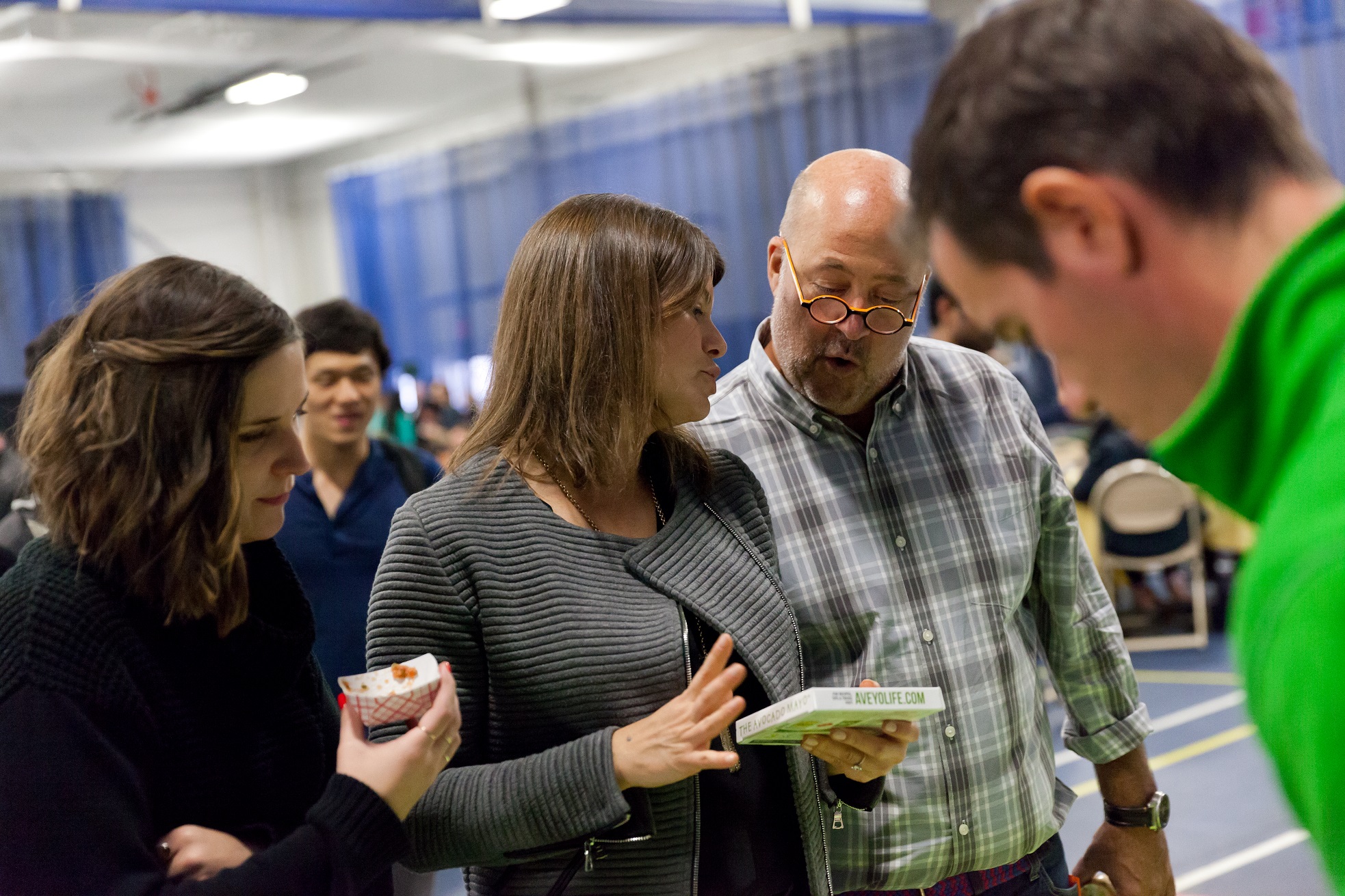 Andrew Zimmern said Aveyo was his favorite new product!
