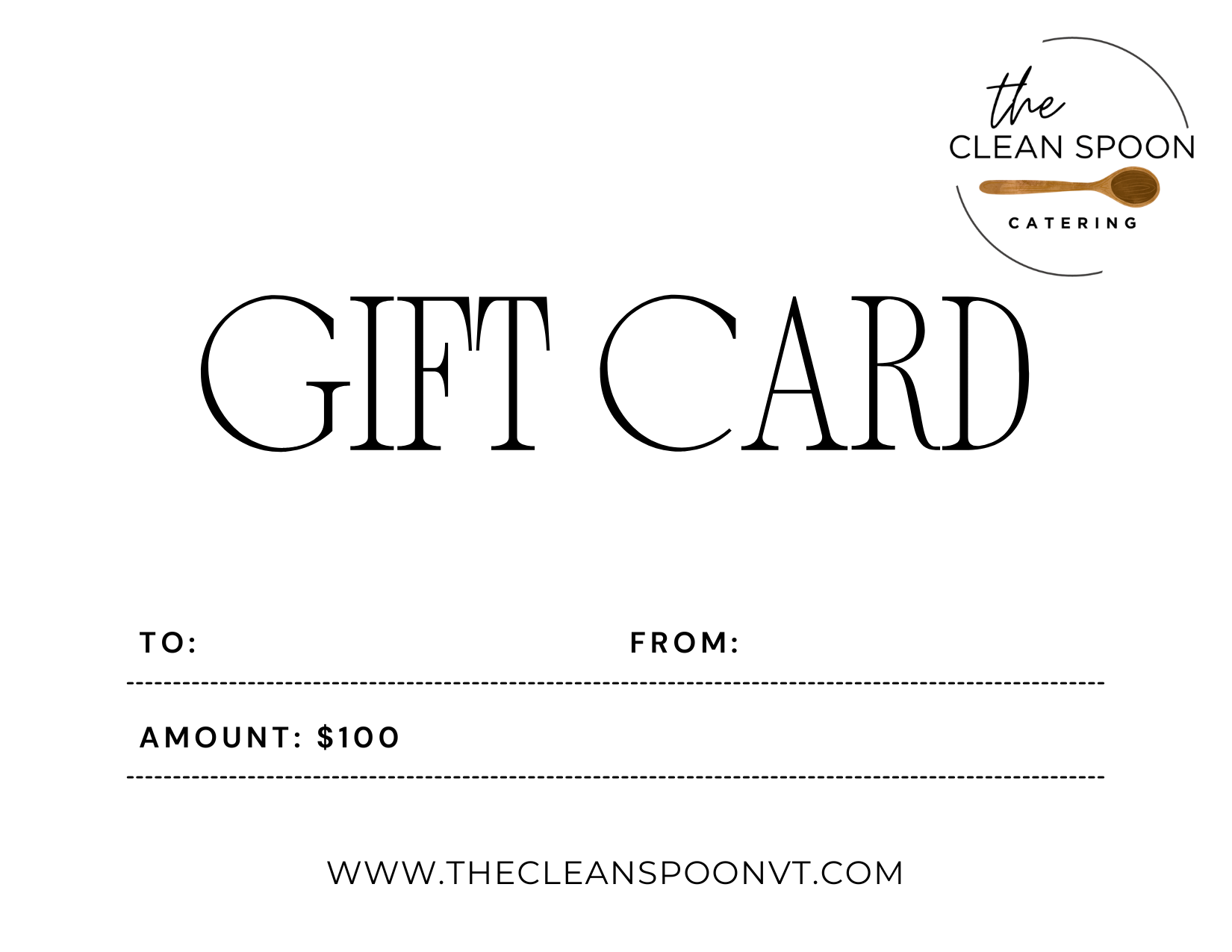 $100 Gift Card