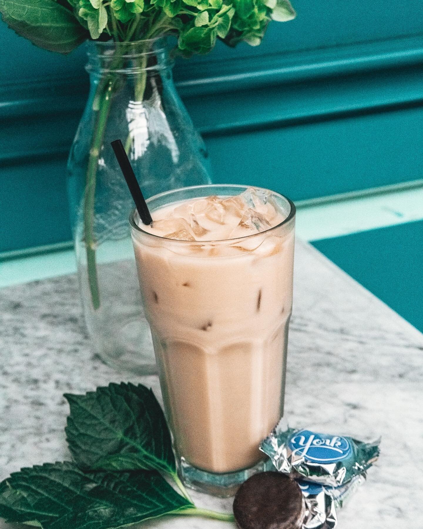 This drink was MINT to be! Our Peppermint Patty Latte is everything we need. Featuring cold brew, white chocolate, Irish cream, and our favorite peppermint.