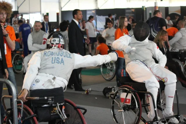 Paralympic fencer reaches for the gold a fourth time