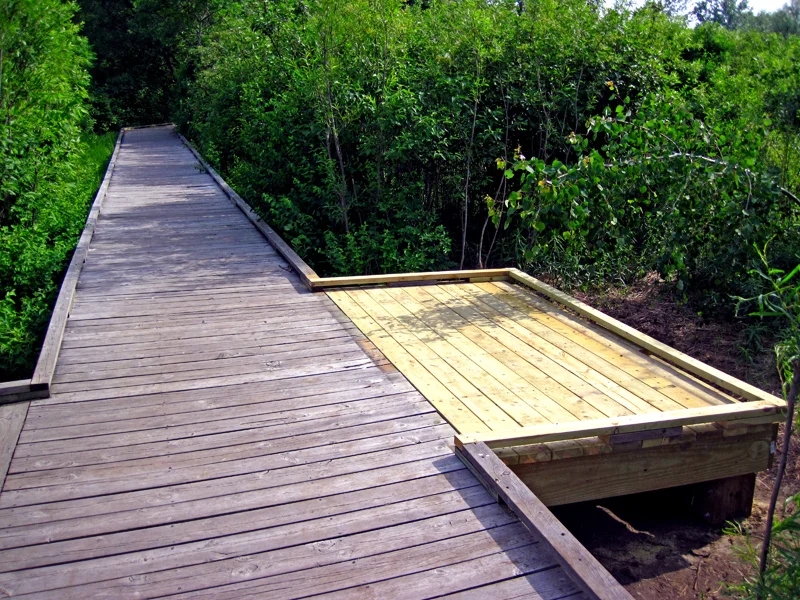 addition to river walk trail