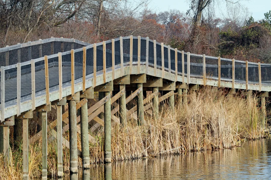 Wilder River Walk bridge