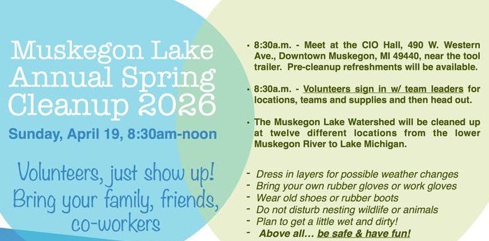 Muskegon Lake Annual Spring Cleanup