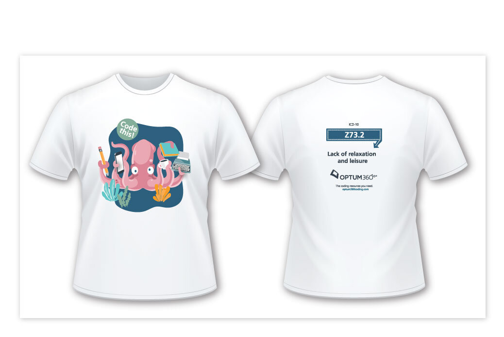 Lack of Relaxation Coding Tee-shirt