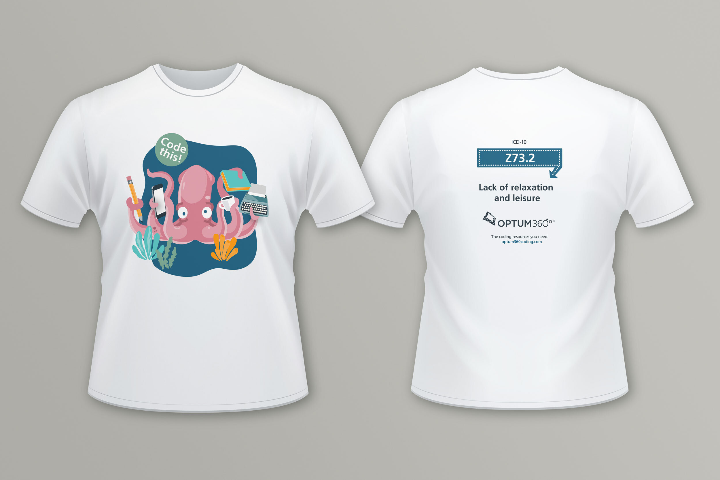 Lack of Relaxation Coding Tee-shirt