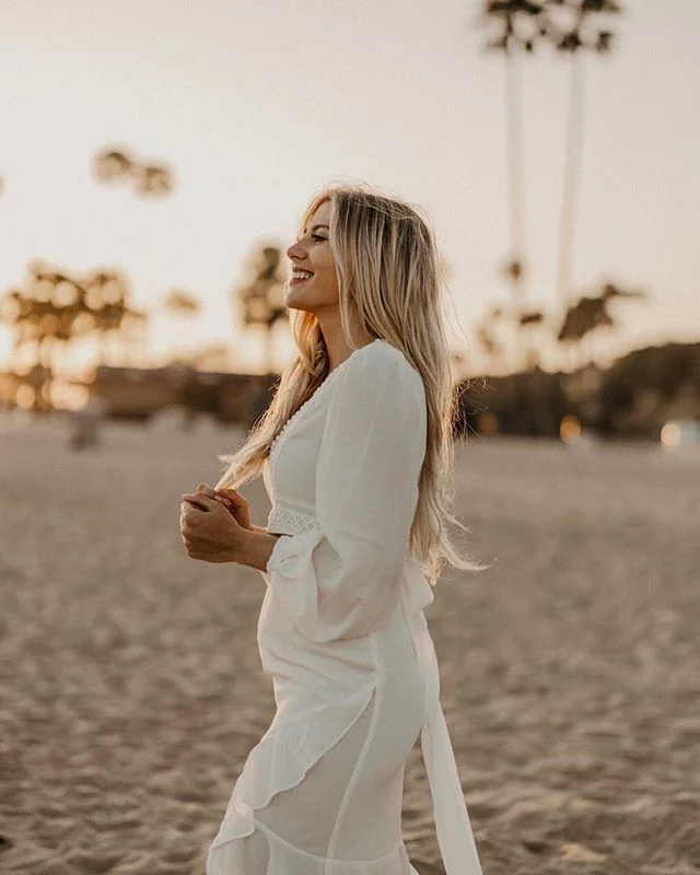 nothing like a Southern California sunset.. my heart is full, that is all 🐚☺️☀️❤️ model: @olivia_mccarthy