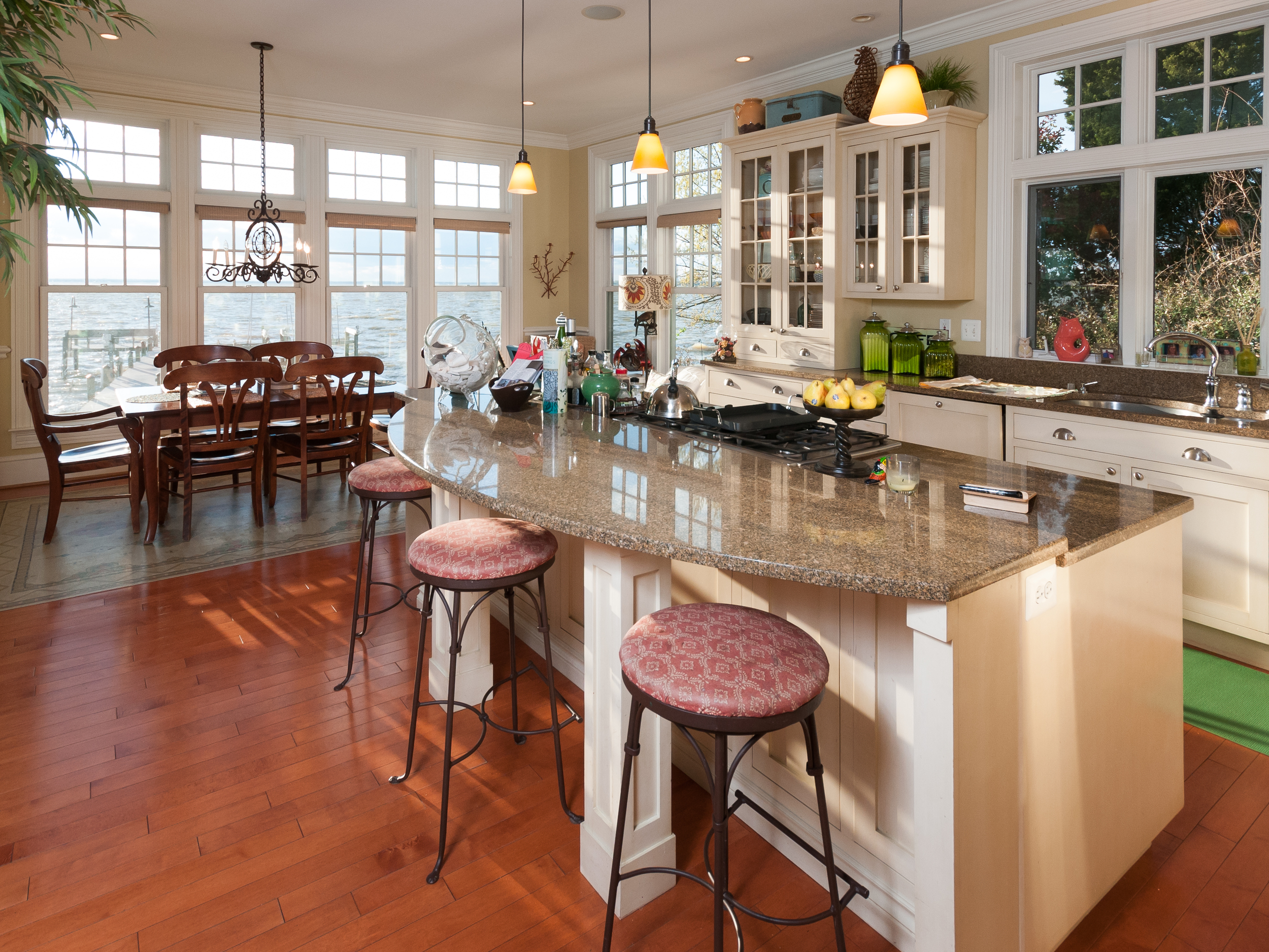 Kitchen with a view