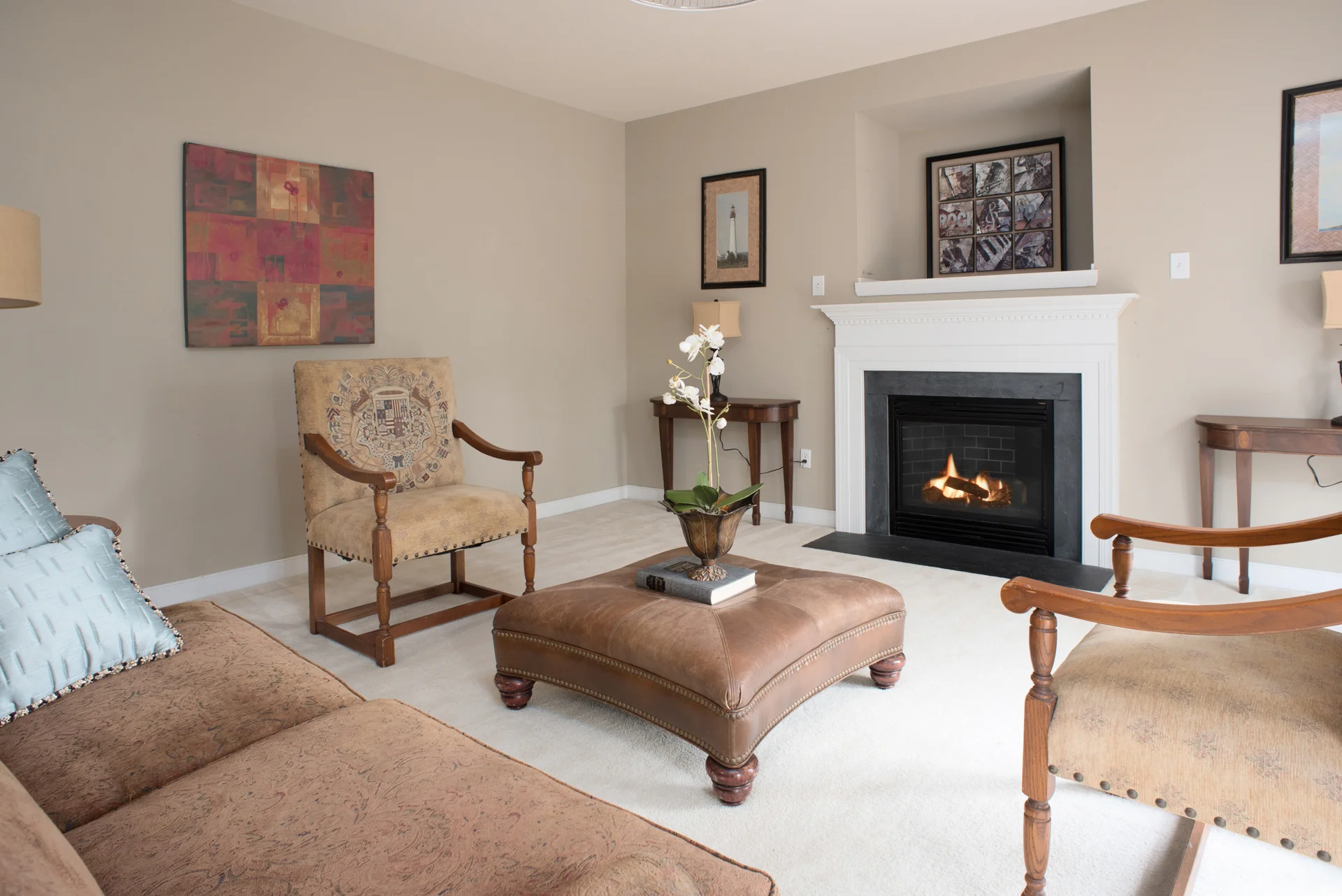 Living Room Real Estate Photography