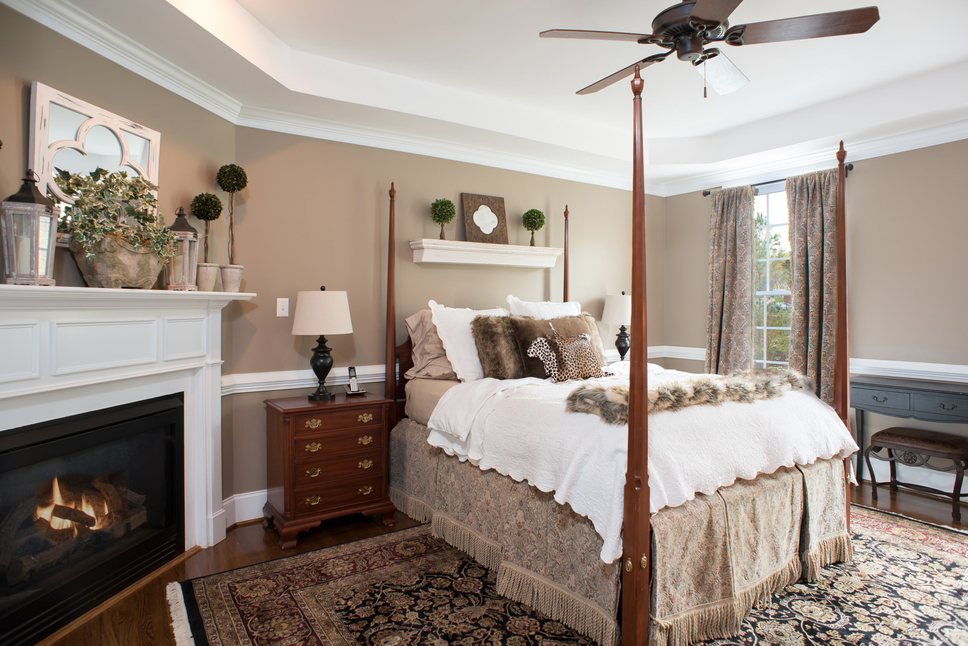 Midlothian Master Bedroom Photography