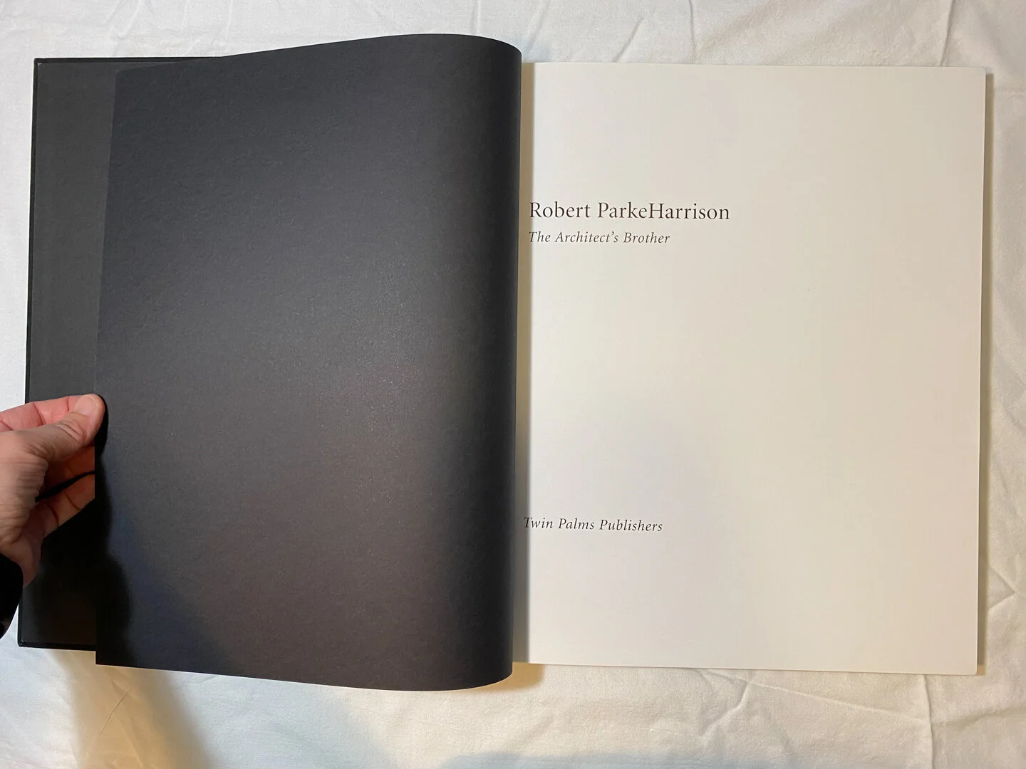 Robert ParkeHarrison - The Architect's Brother