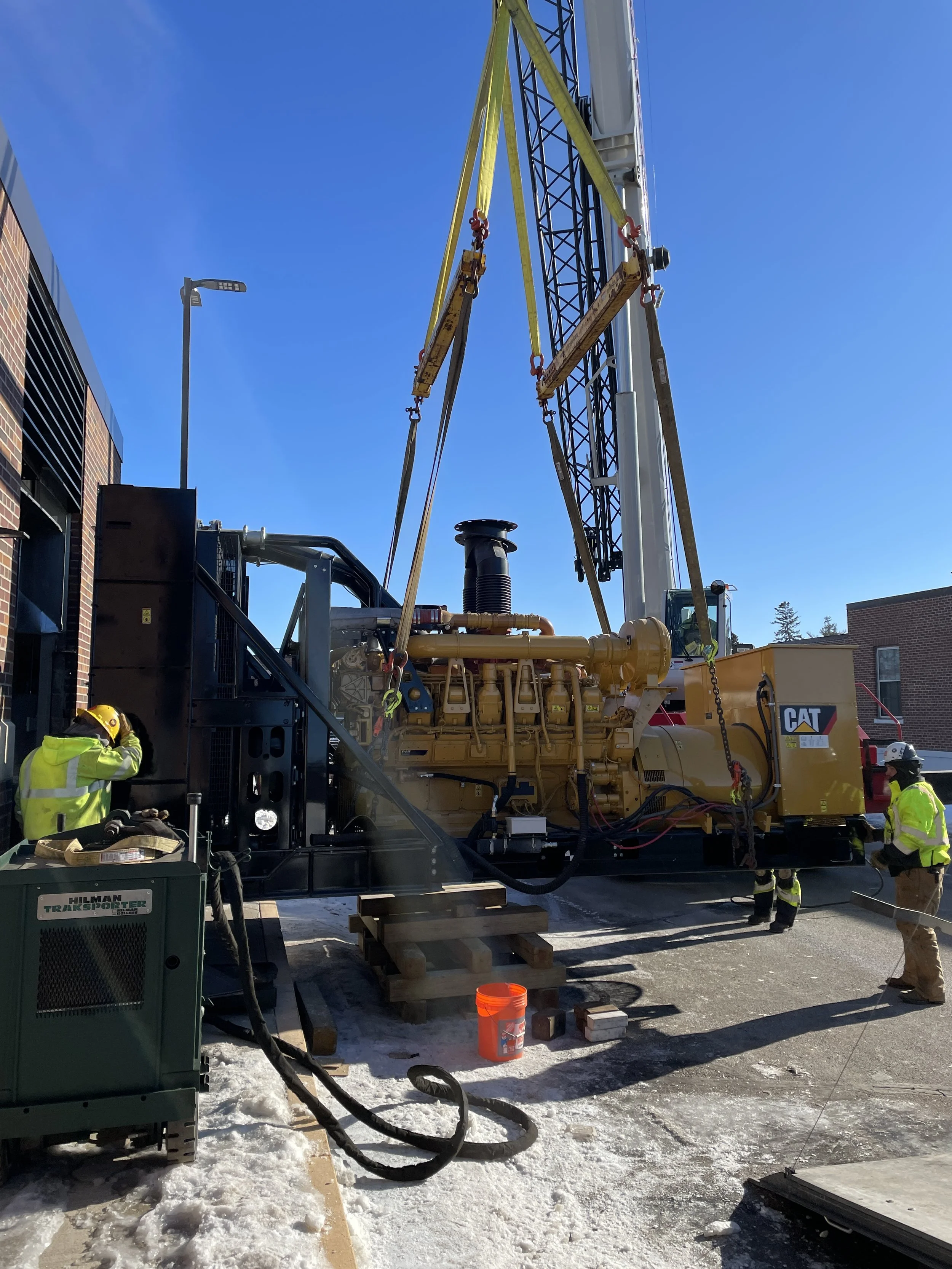 Replace Critical Campus Generators — GCH CONSTRUCTION