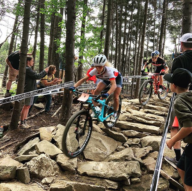 #uciworldcupxco #snowshoe @jolandaneff @kateplusfate @paulineferrandprevot @mtbanne @annielast1 @jennyrissveds @becmcconnell @chloewoodruff Thanks for visiting the mountain state and leaving it all on trail.