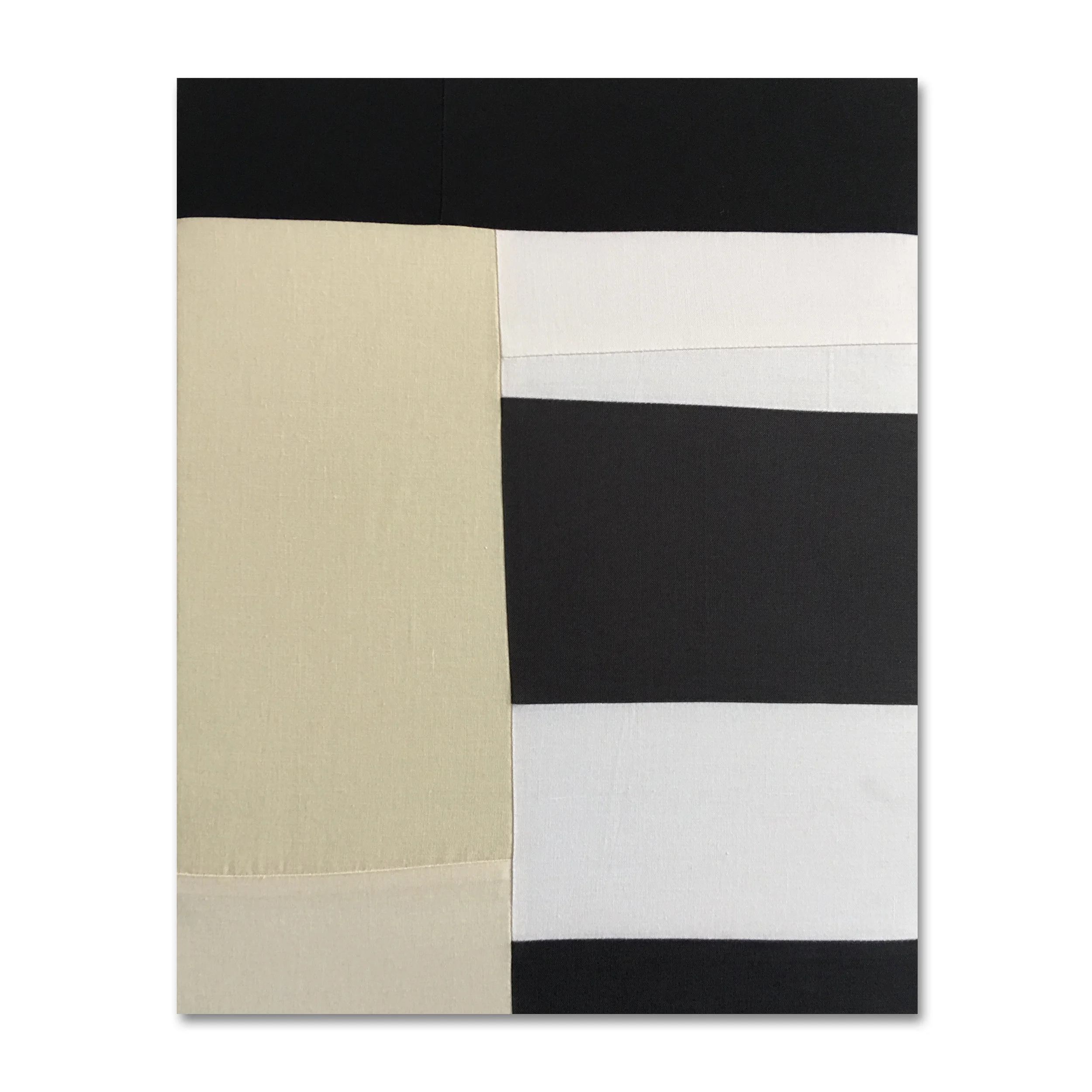   Don't Run Away  pieced cotton 14" x 11" 2018 