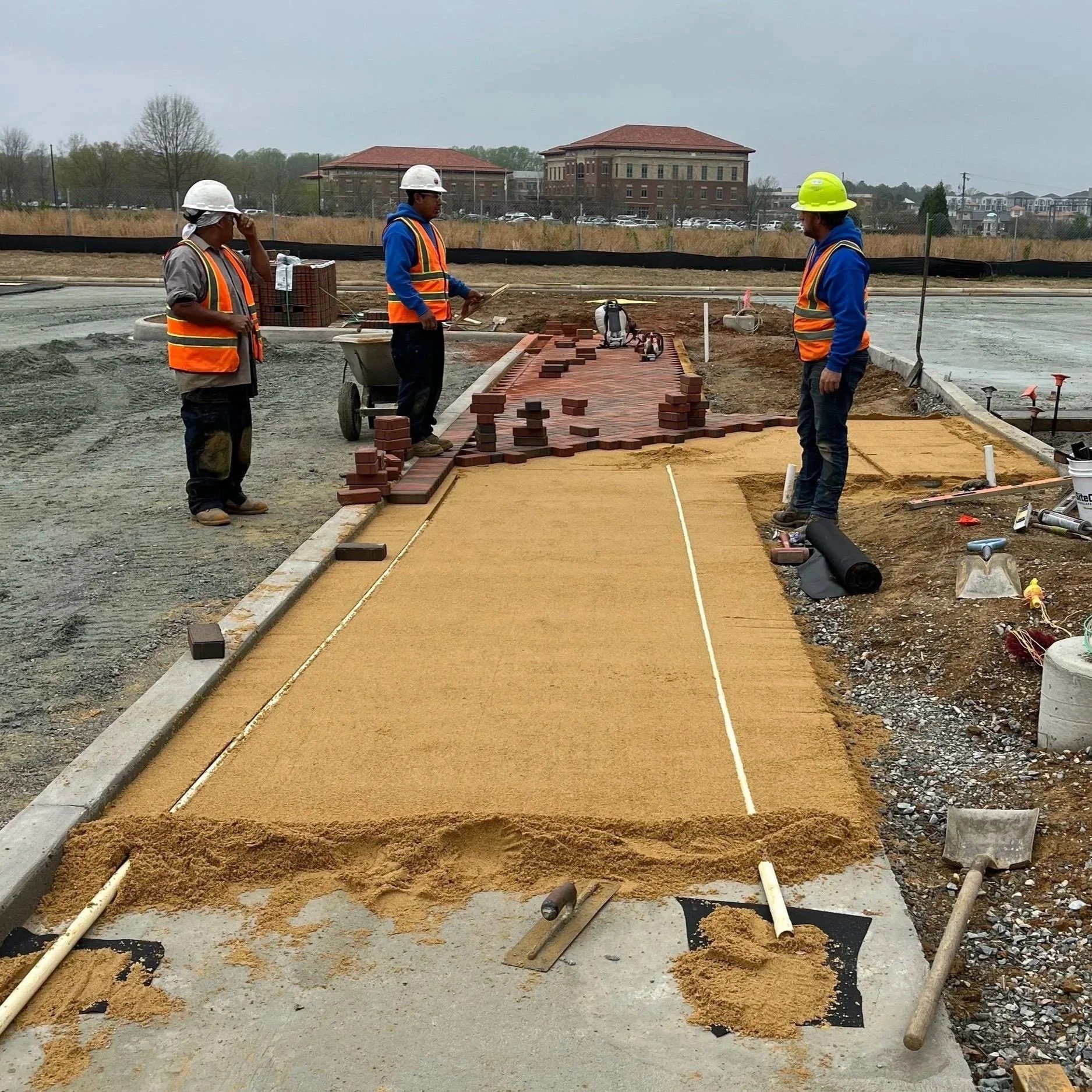 Commercial Page - Construction Crews Installing Sidewalk at OrthoVA.jpg
