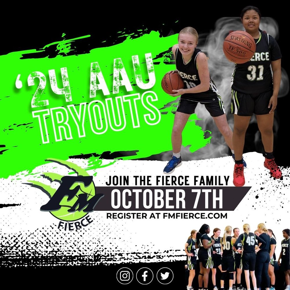 2024 AAU Season Tryout Registration — FM Fierce