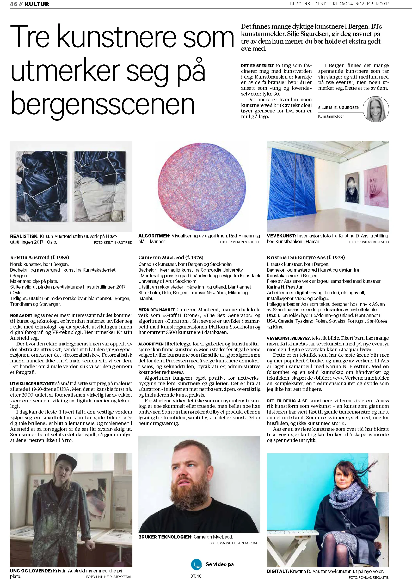Bergens Tidende November 2017