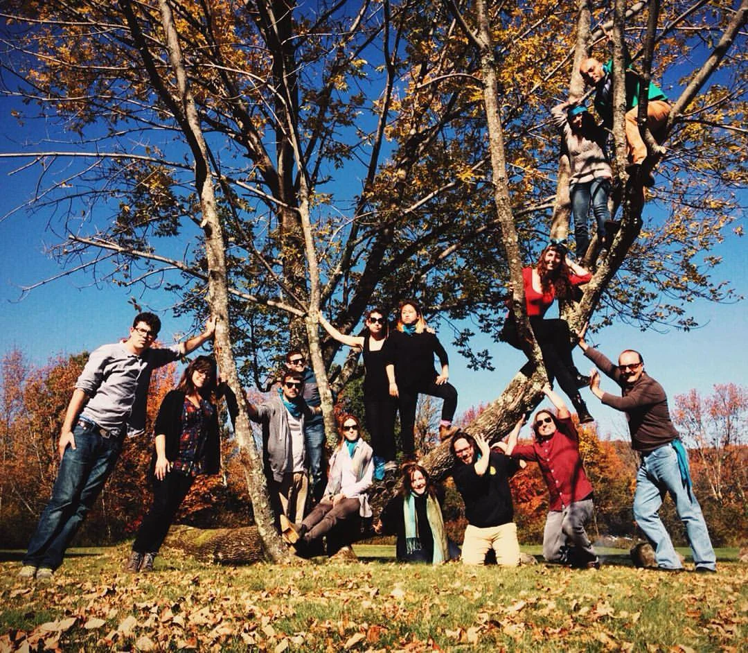 Team Turquoise (#teamturkwah) from left to right: Me, Gabriela Arp , Kevin Cook, Stuart Palley, Carolina Sandretto, Sara Swaty Roger, Julia Wang, Ruth Anna Fremson, Pete Kie hart, Eric Thayer, Colin Crawford, Brianna Soukup, Chancey Bush, Andrea Cattaneo.