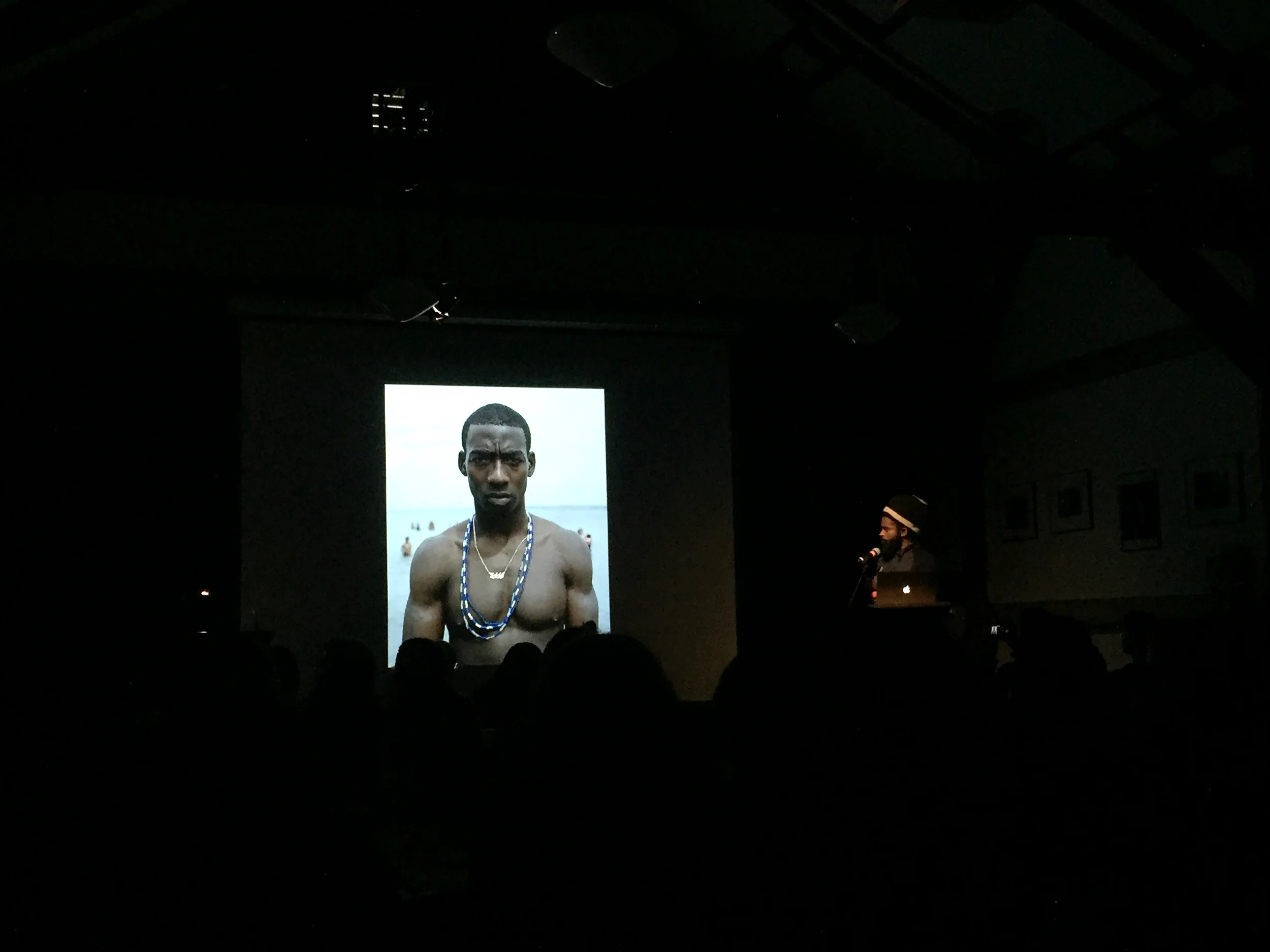 Amazing Lecture by the super nice Wayne Lawrance . Talking about his project »Orchard Beach: The bronx riviera«.