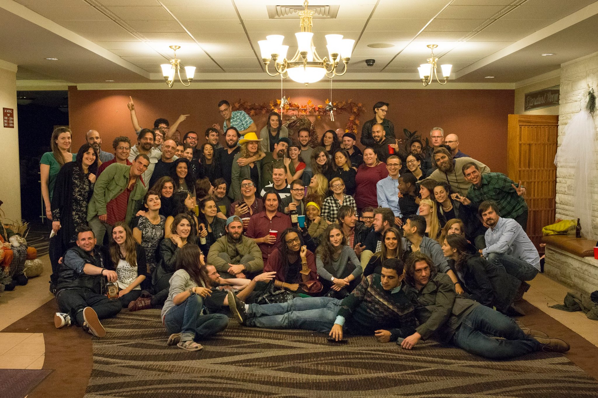 We all made it onto the EAW XXVIII 6:00 Am Club Group Photo! ©Adrees Latif