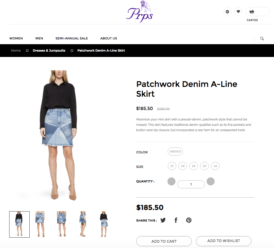   PRPS  Spring/Summer 2017 