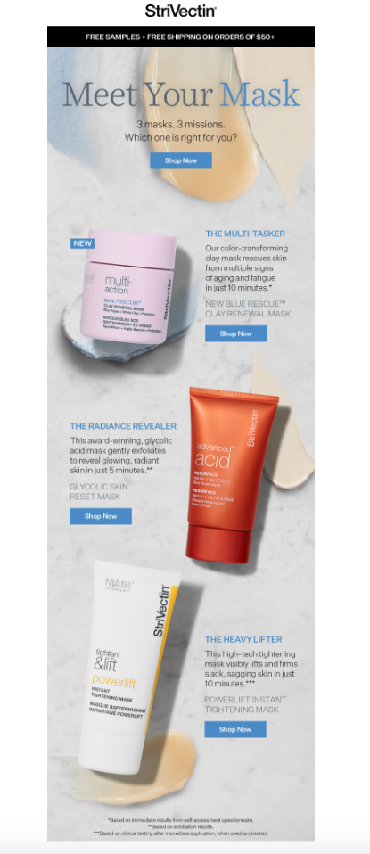 StriVectin, Spring 2019