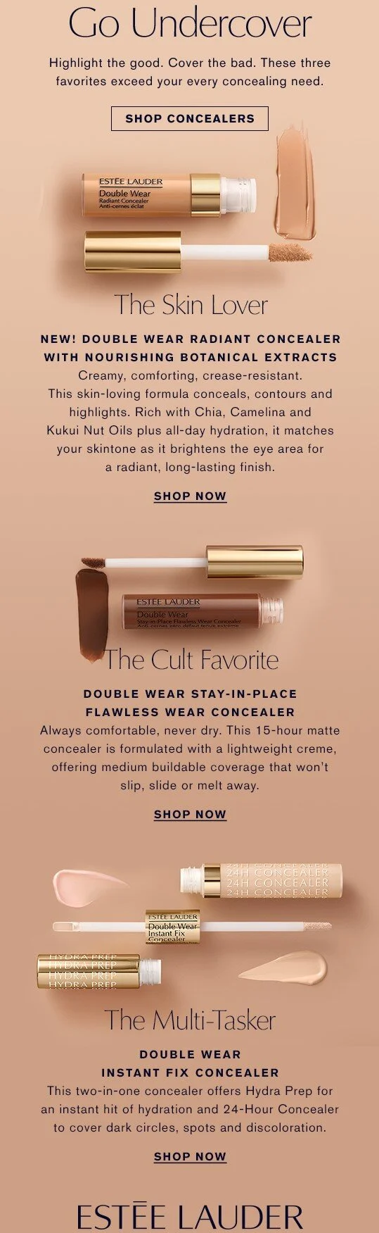 Estée Lauder,  Fall 2019