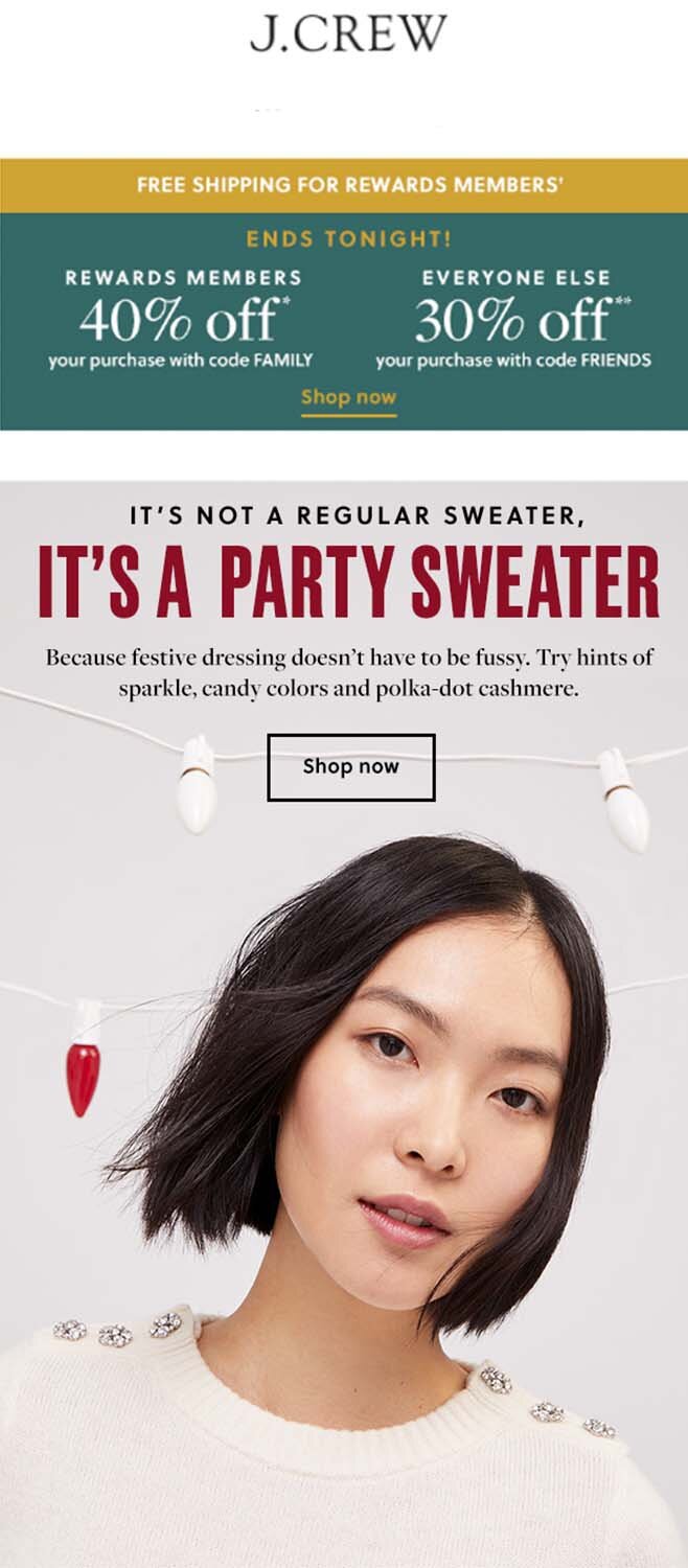 J.Crew, Holiday 2019