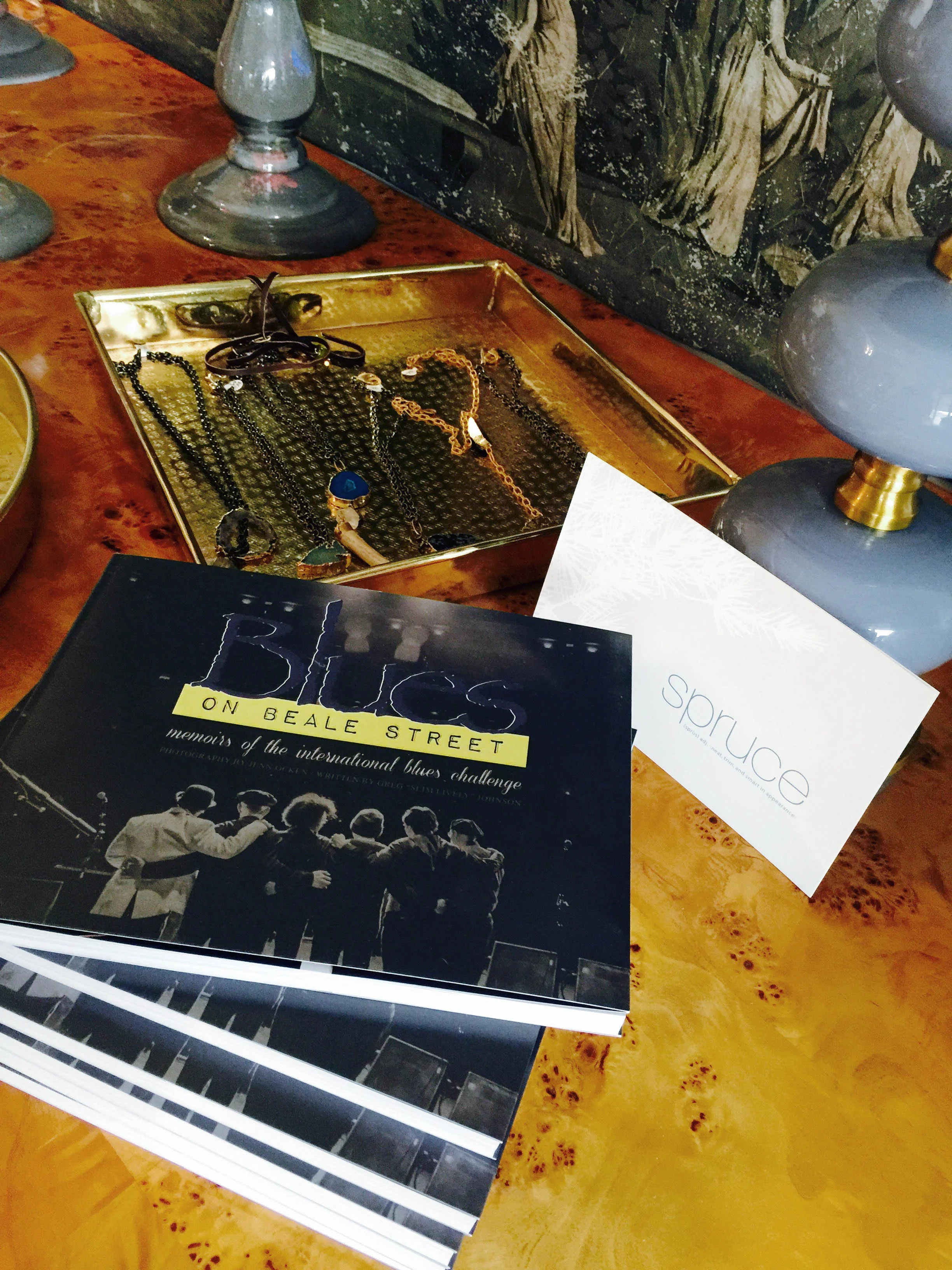 Blues on Beale Street is at Spruce Shop in Memphis!