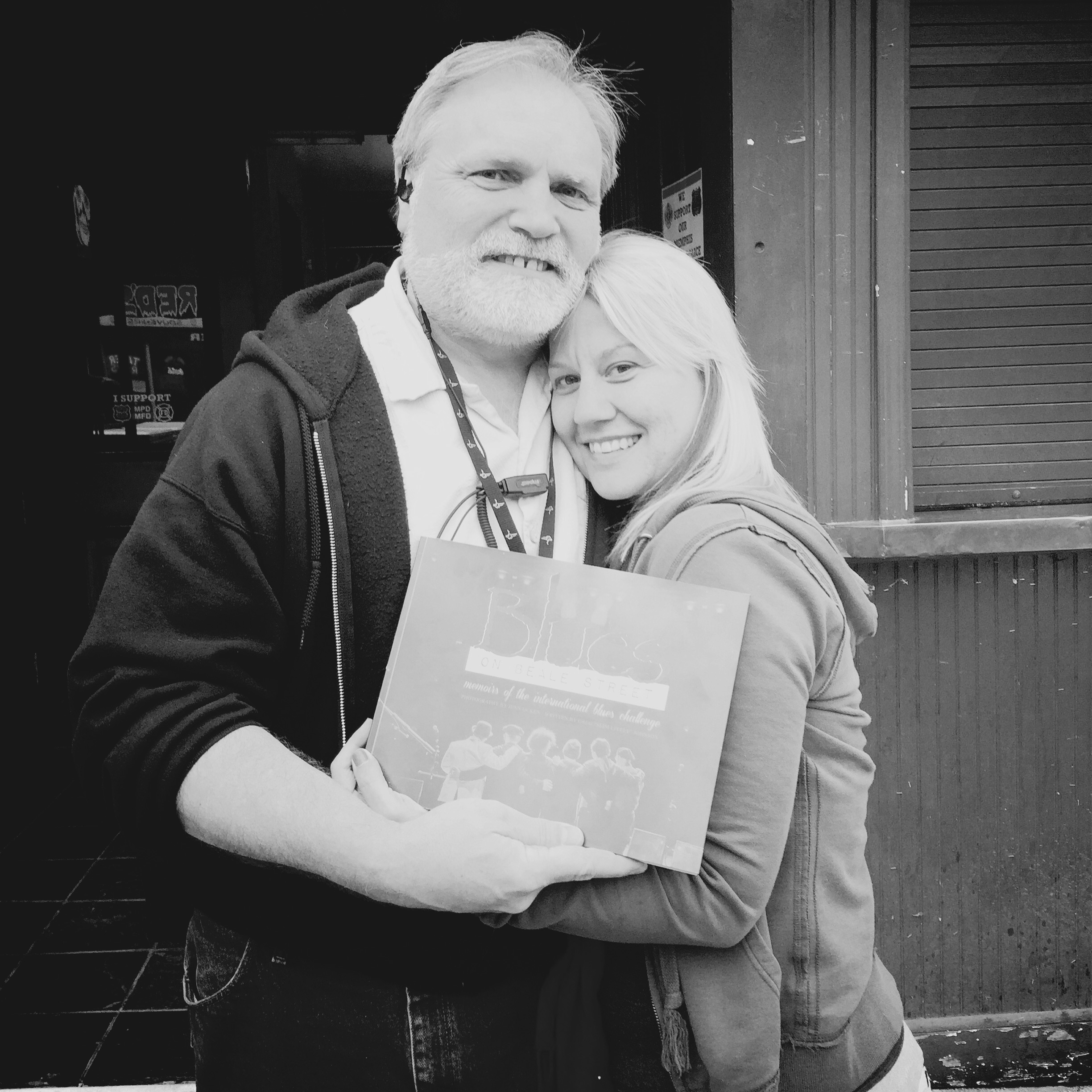 The first time Greg and I saw the book together
