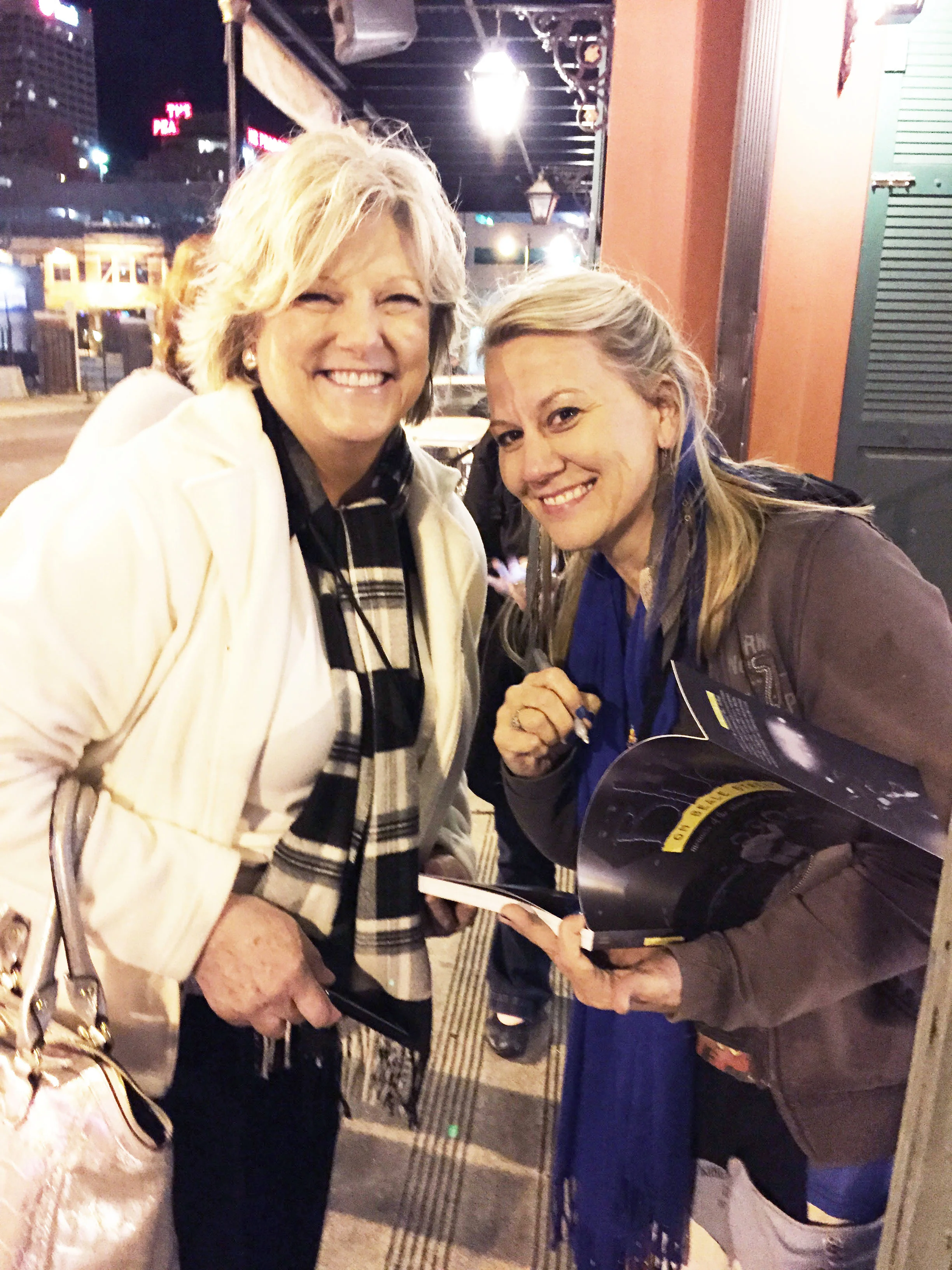 Shirley Waring and Jenn