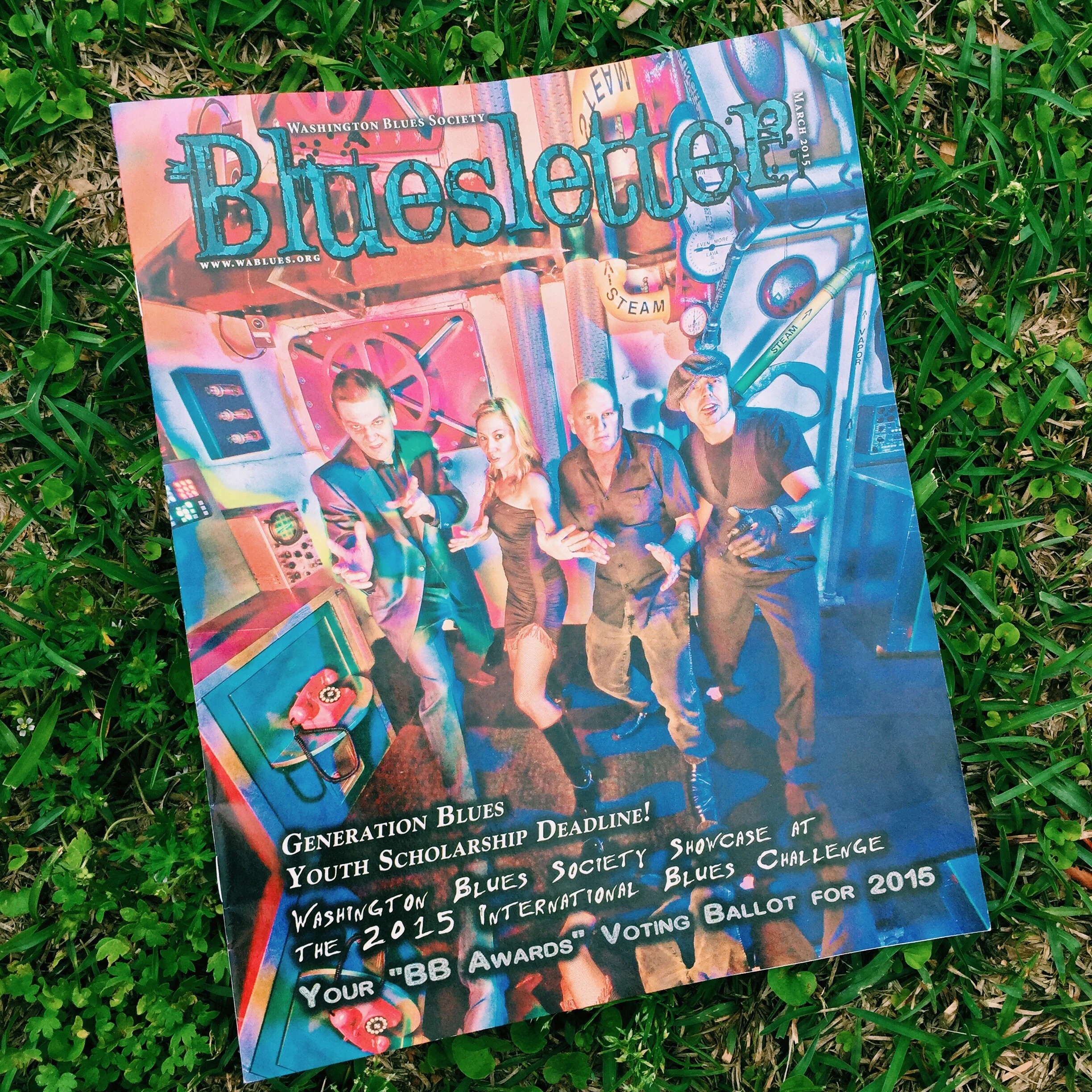 Washington Blues Society "Bluesletter" March 2015 issue