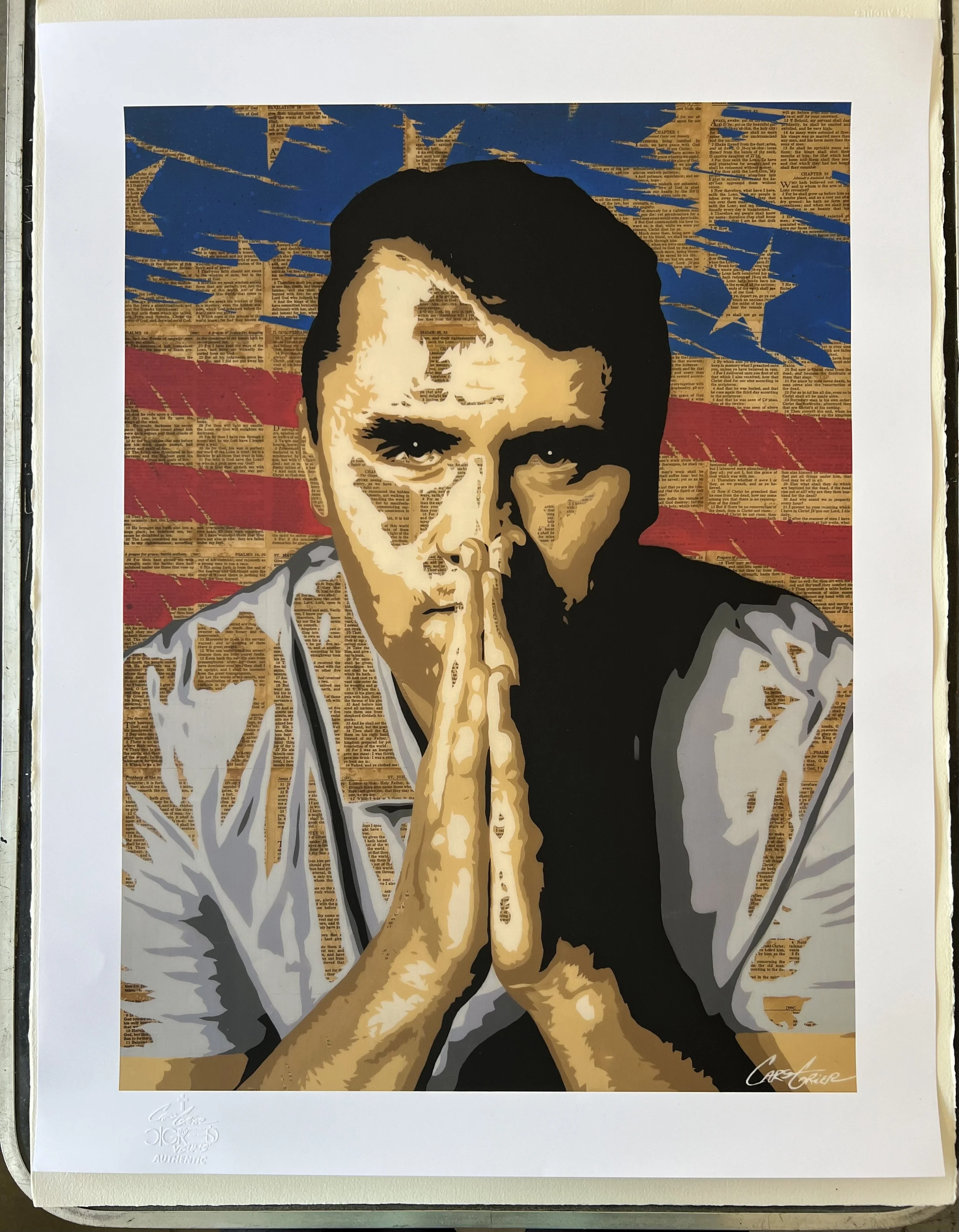Charlie Kirk - 22" x 28" Fine Art Lithograph Print