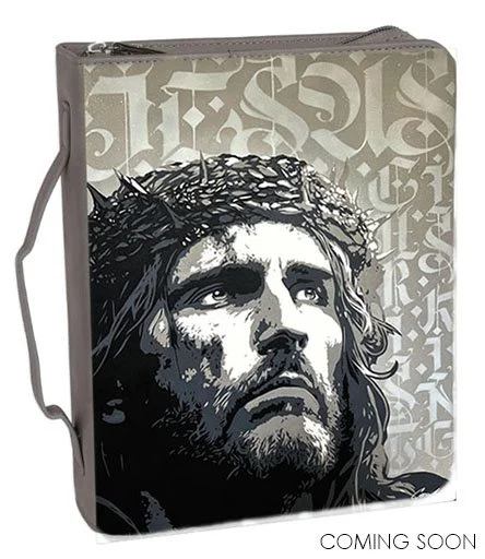 Jesus Black Gray - Bible Cover.jpg