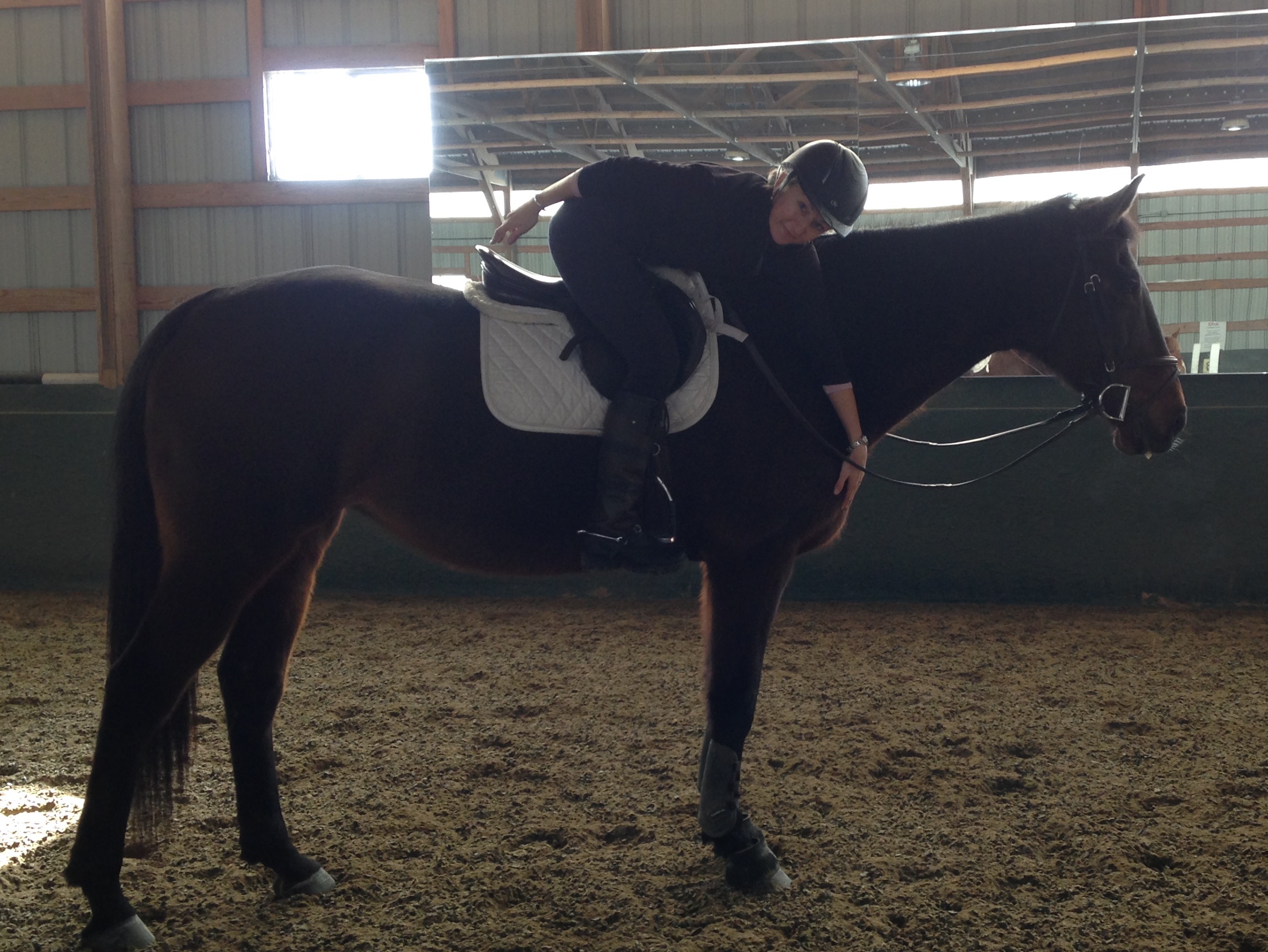 Warming up and creating EY on Ali,