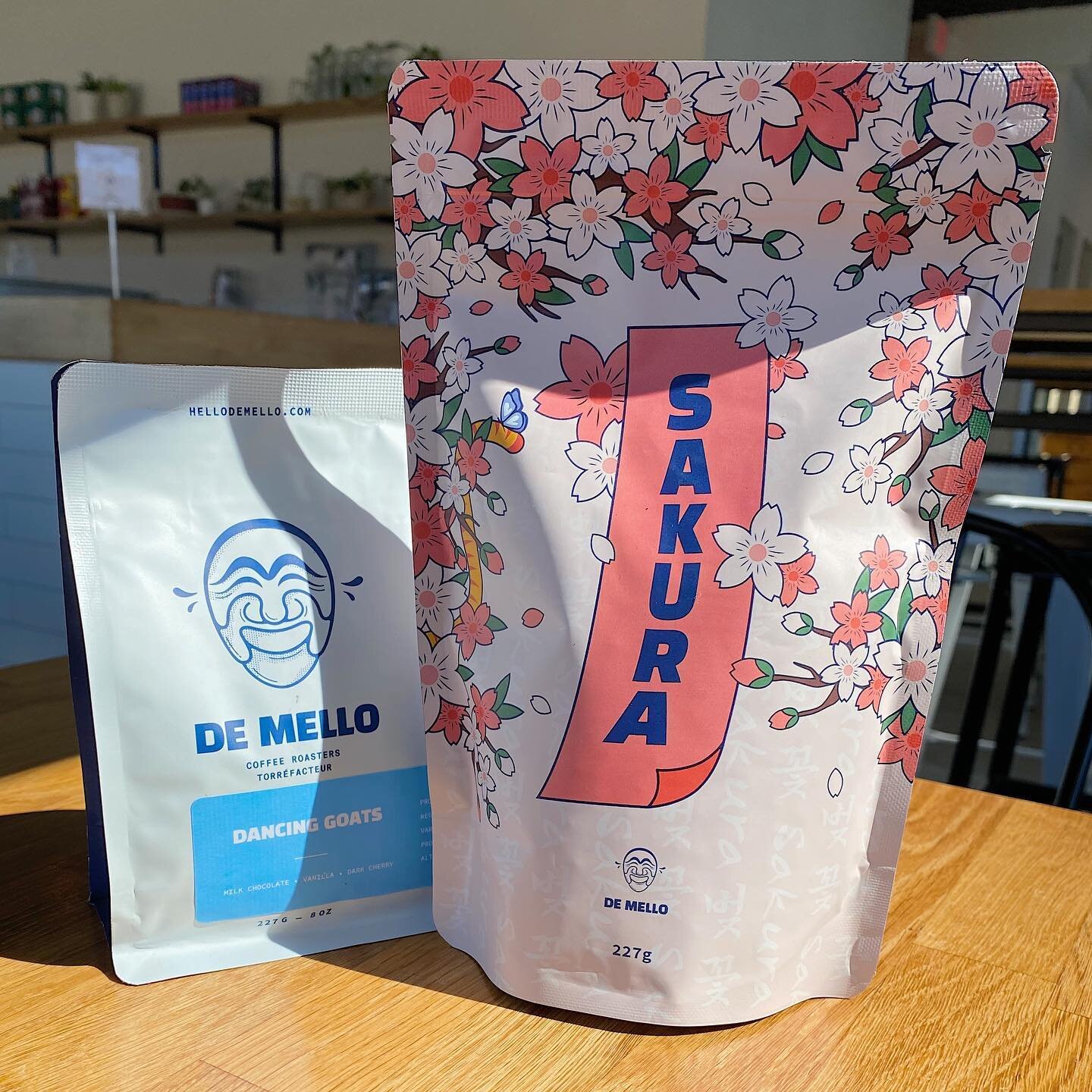 NEW COFFE ROASTER. Come snag a bag from @DeMelloCoffee while we have it! Drinking their coffee may give you superpowers&hellip;